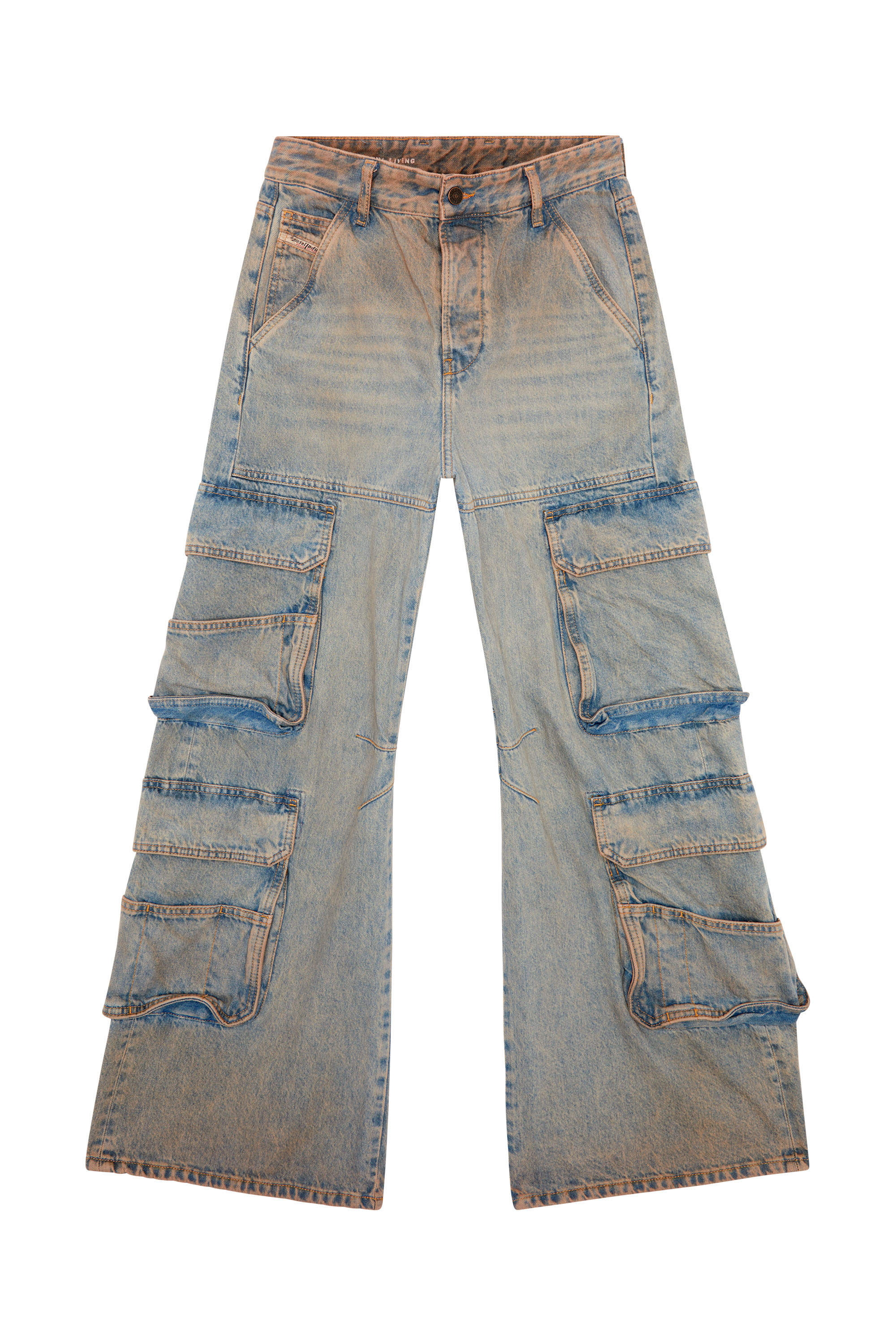 Diesel - Straight Jeans 1996 D-Sire 0KIAI, Bleu Clair - Image 5