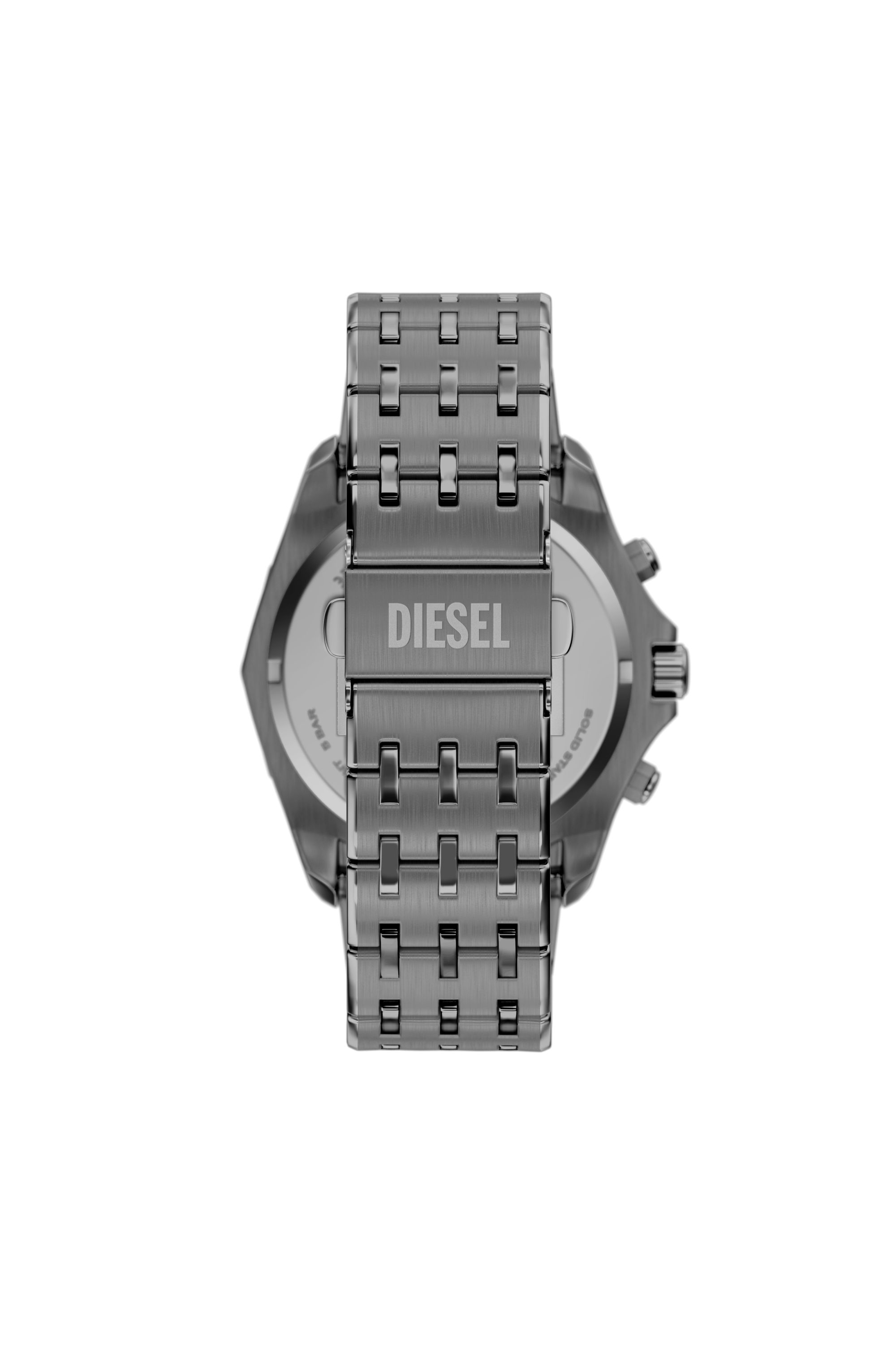 Diesel - DZ4711 WATCH, Montre Stinger en acier inoxydable gunmetal Homme in Gris - 2