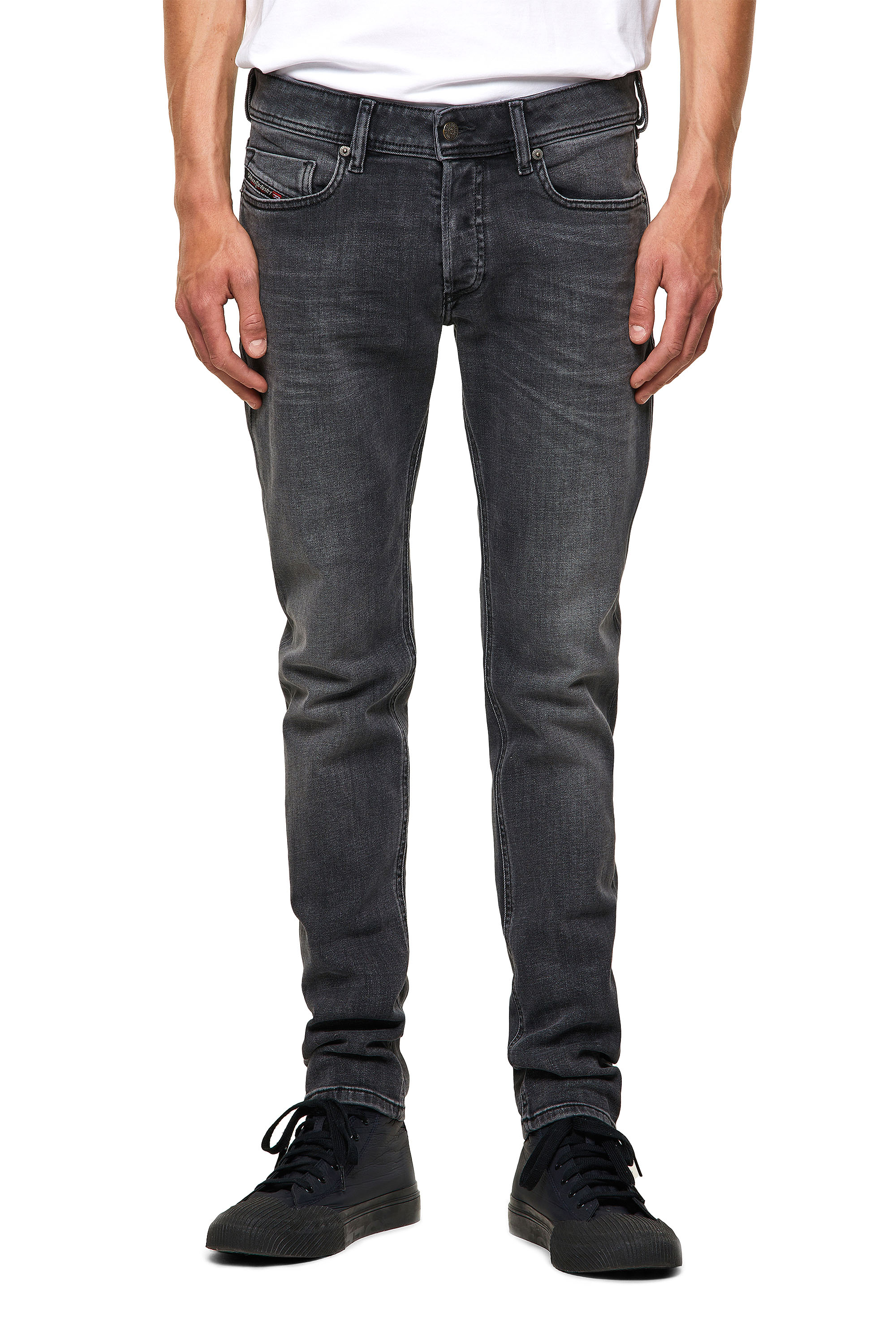 Sleenker 09A18, Noir/Gris foncé - Jeans
