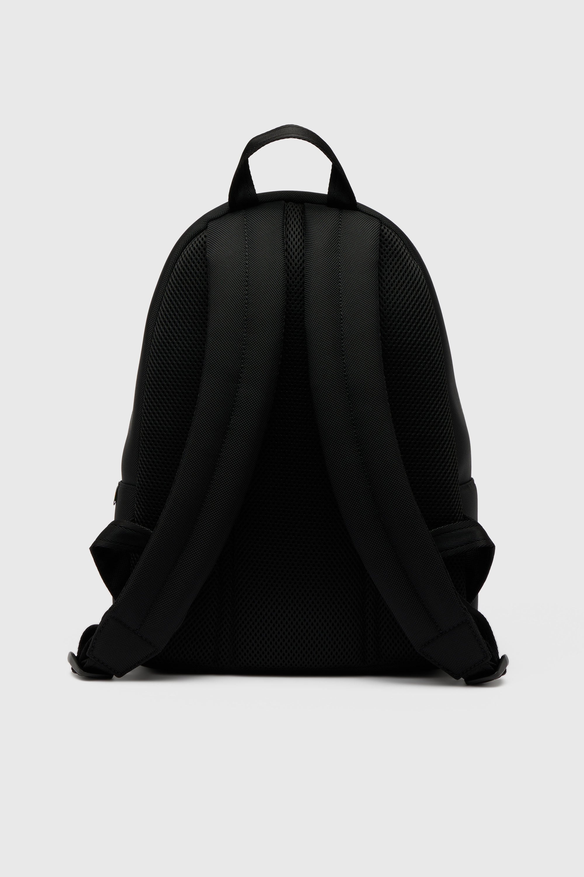 Diesel - HOLI-D BACKPACK M, Holi-D - Sac &agrave; dos en nylon avec logo Oval D Mixte in Noir - 2