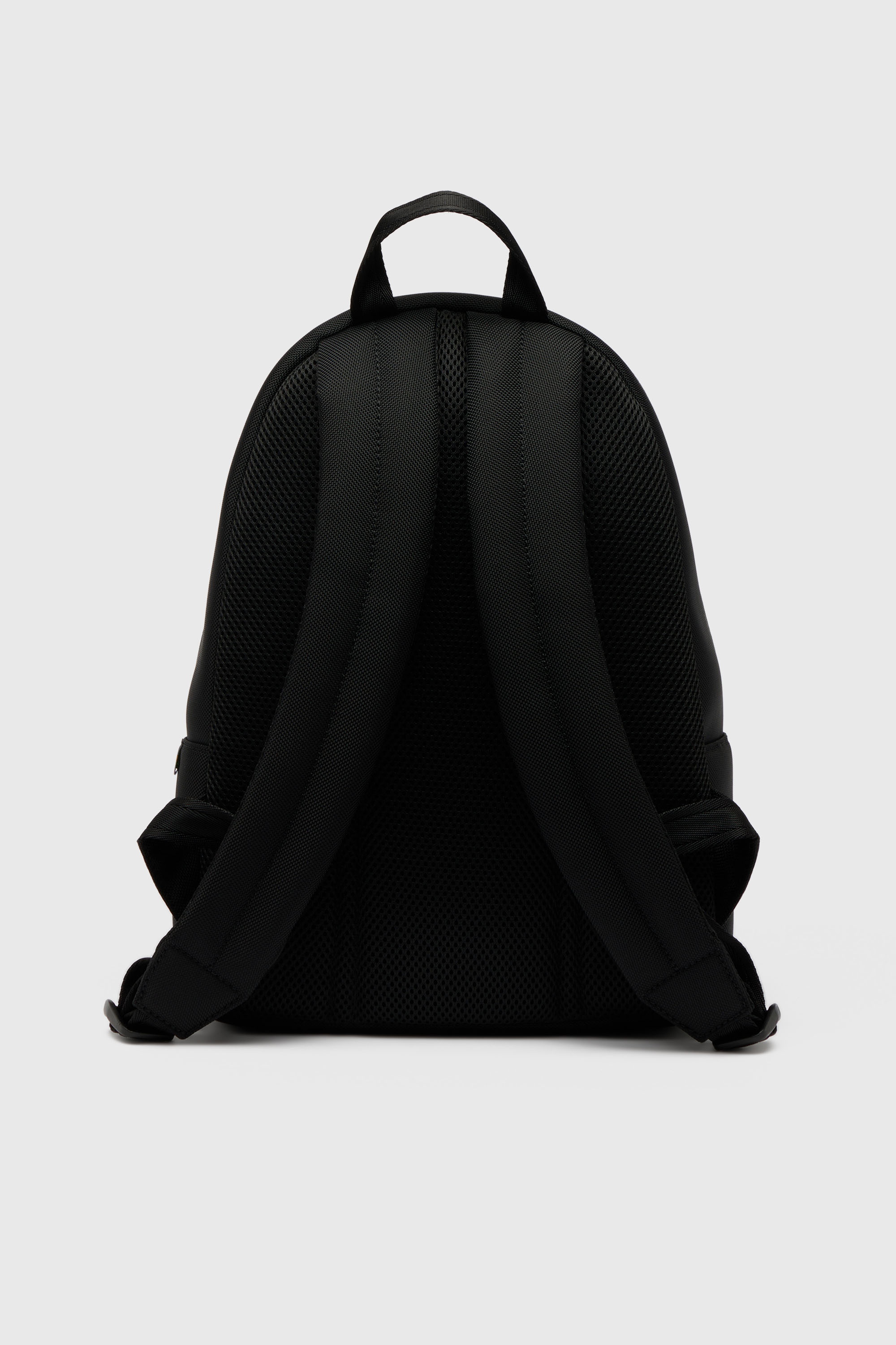 Diesel - HOLI-D BACKPACK M, Holi-D - Sac &agrave; dos en nylon avec logo Oval D Mixte in Noir - 3
