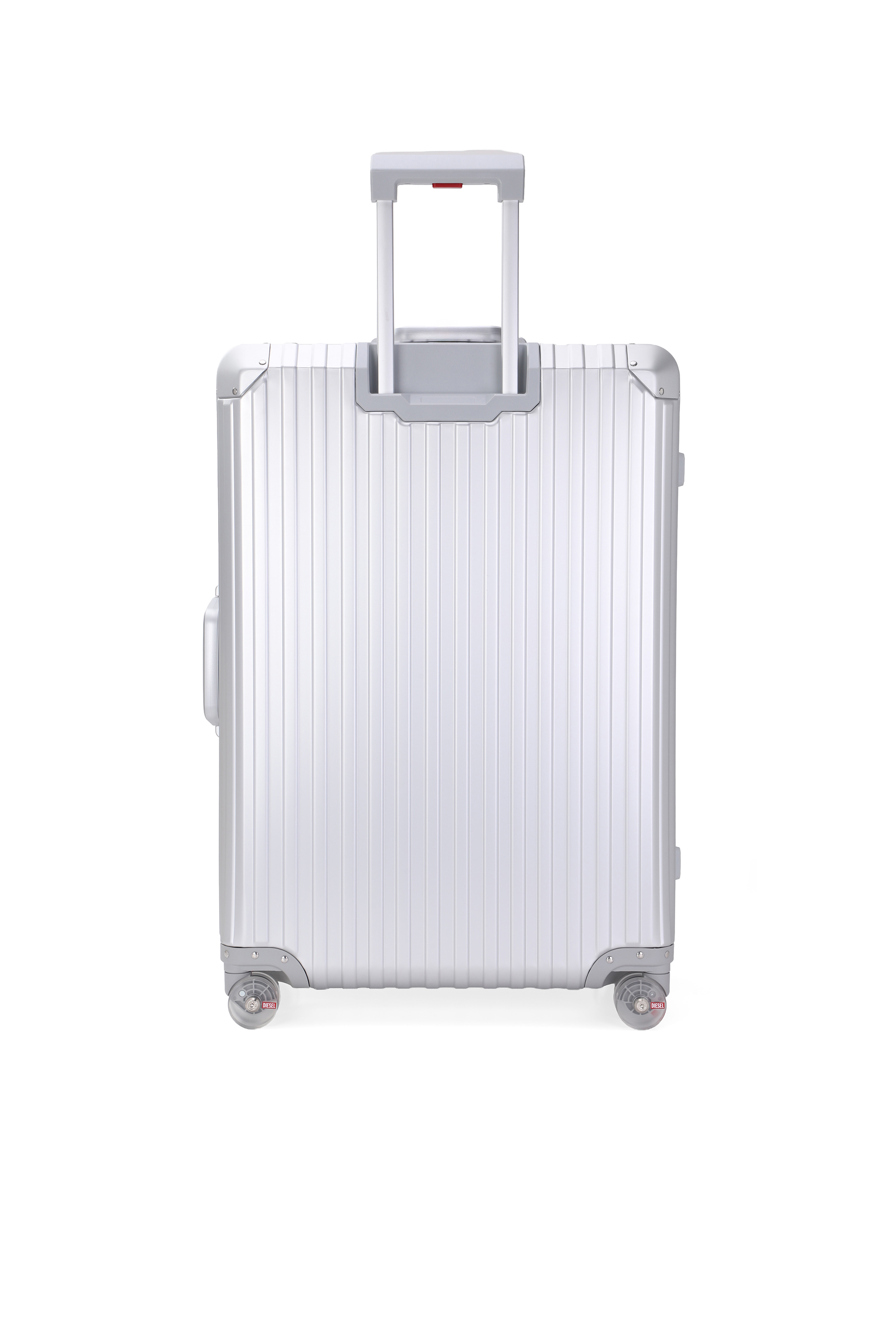 Diesel - DIESEL ALUMINUM TROLLEY- DSL002, Valise en aluminium taille L Mixte in Gris argent&eacute; - 2