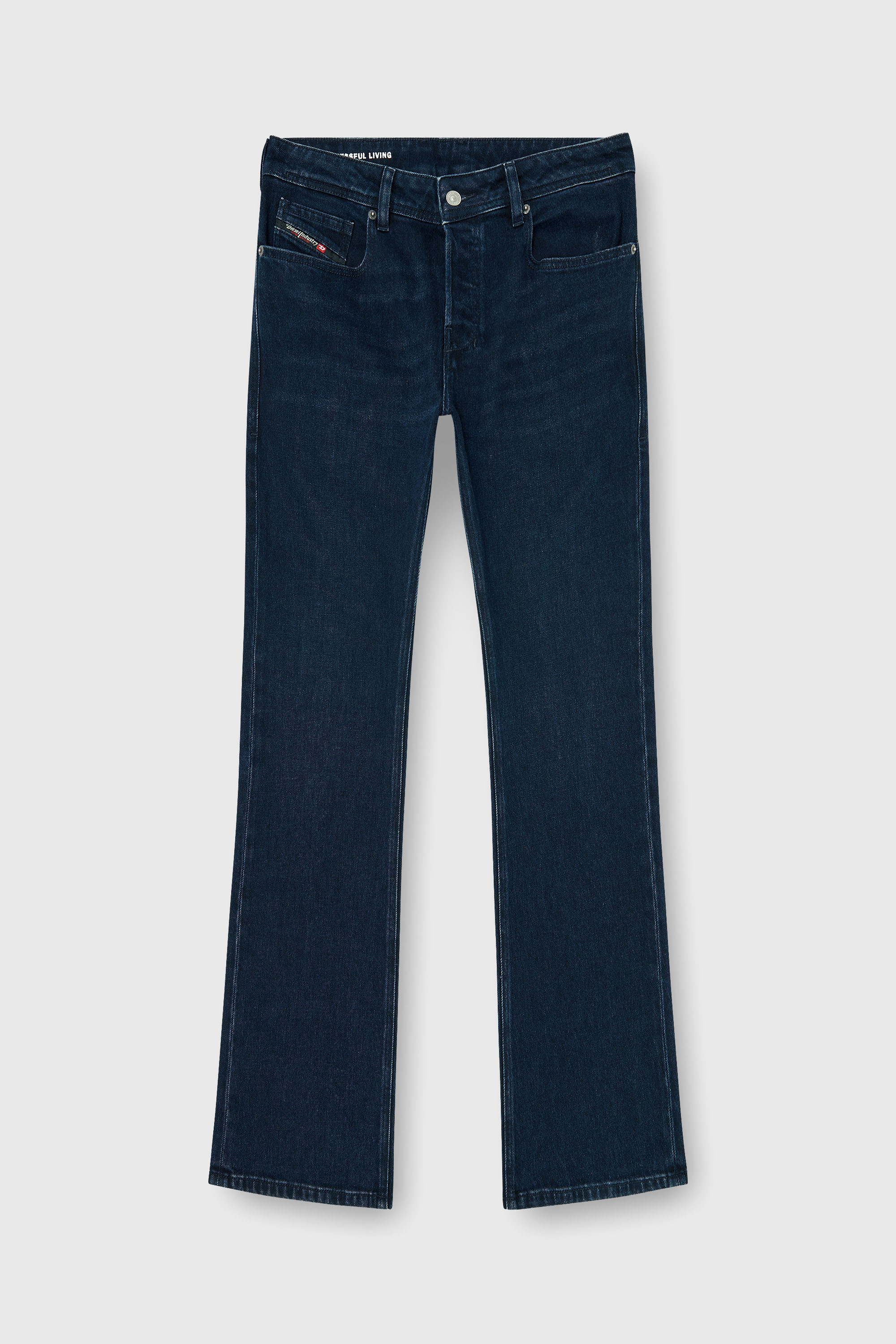 Diesel - Bootcut Jeans 2007 Zatiny 0KBBJ Homme, Bleu Fonc&eacute; - Image 2