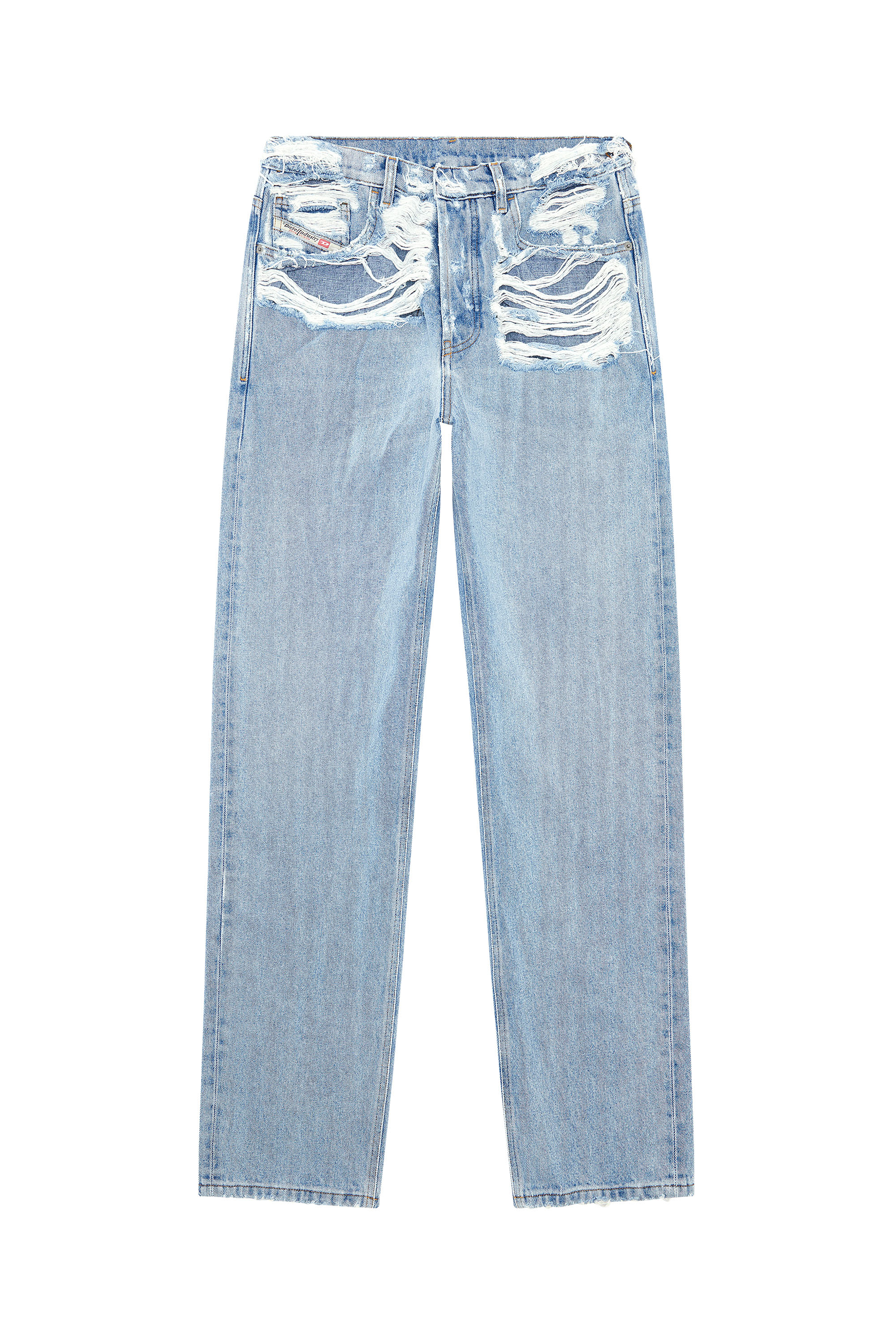 Diesel - Straight Jeans D-Ark 007S3, Bleu Clair - Image 5