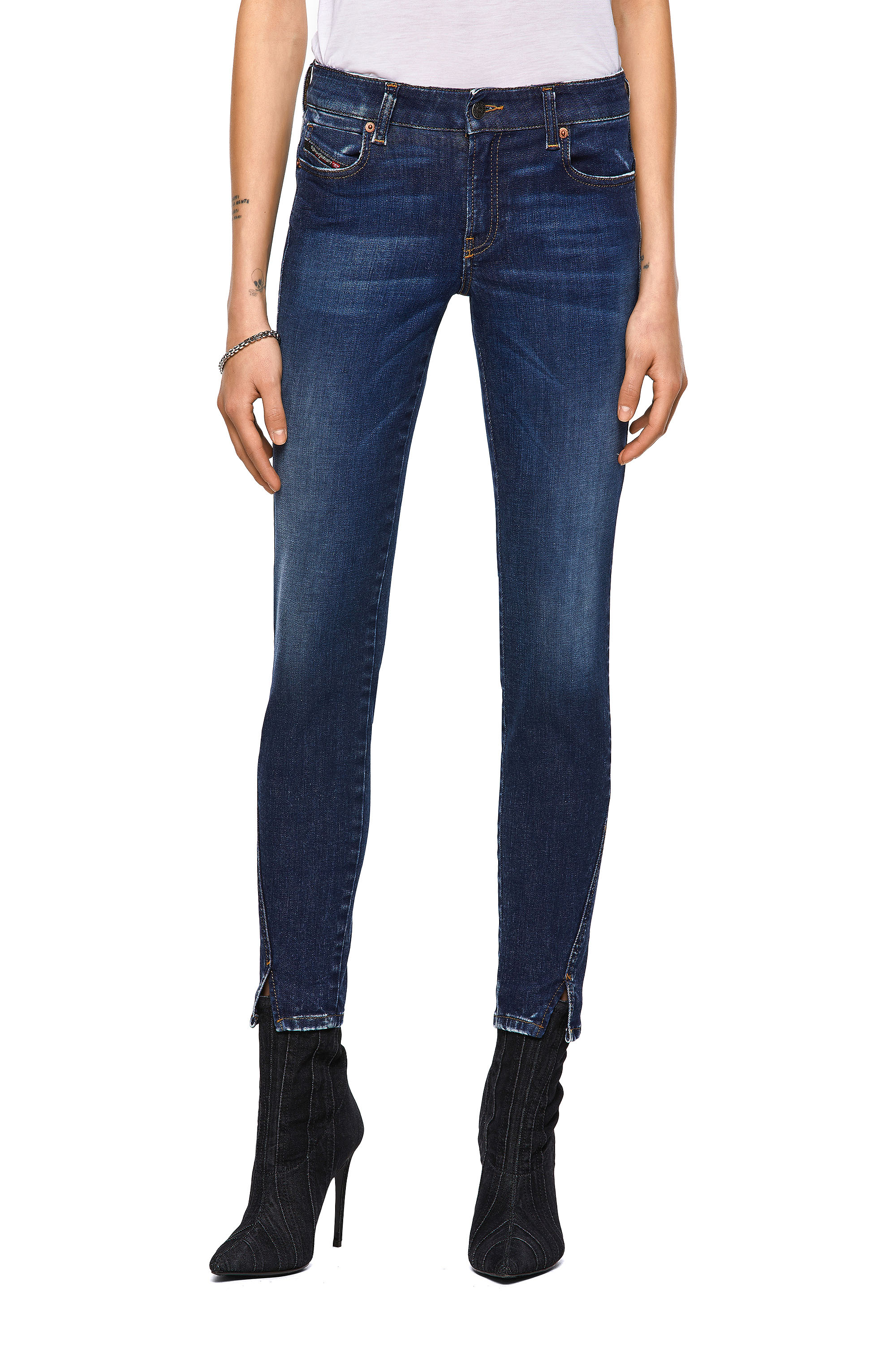 D-Jevel 09A30, Bleu Foncé - Jeans