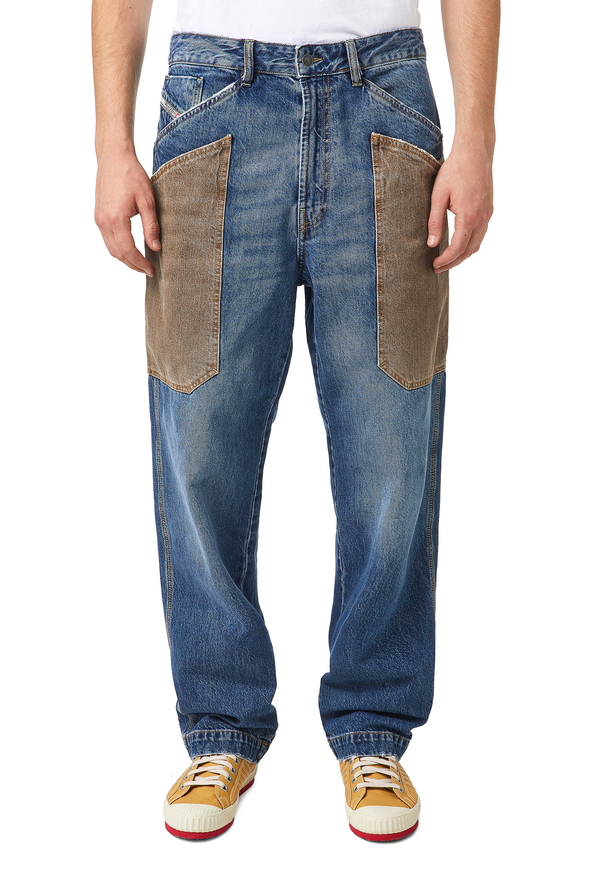 D-Franky 0GCAY, Bleu moyen - Jeans