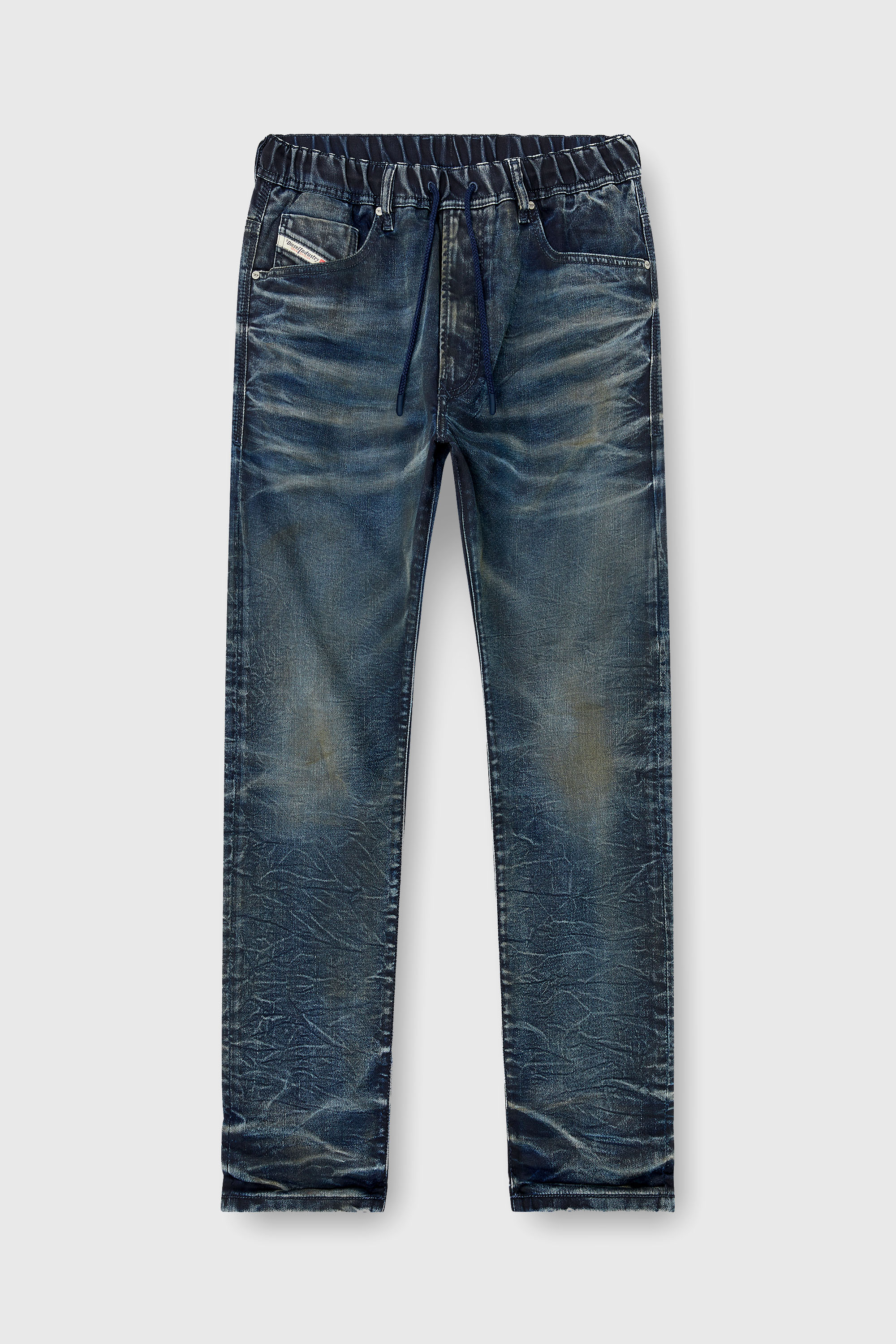 Diesel - Regular 2030 D-Krooley Joggjeans&reg; 068XU Homme, Bleu Fonc&eacute; - Image 2