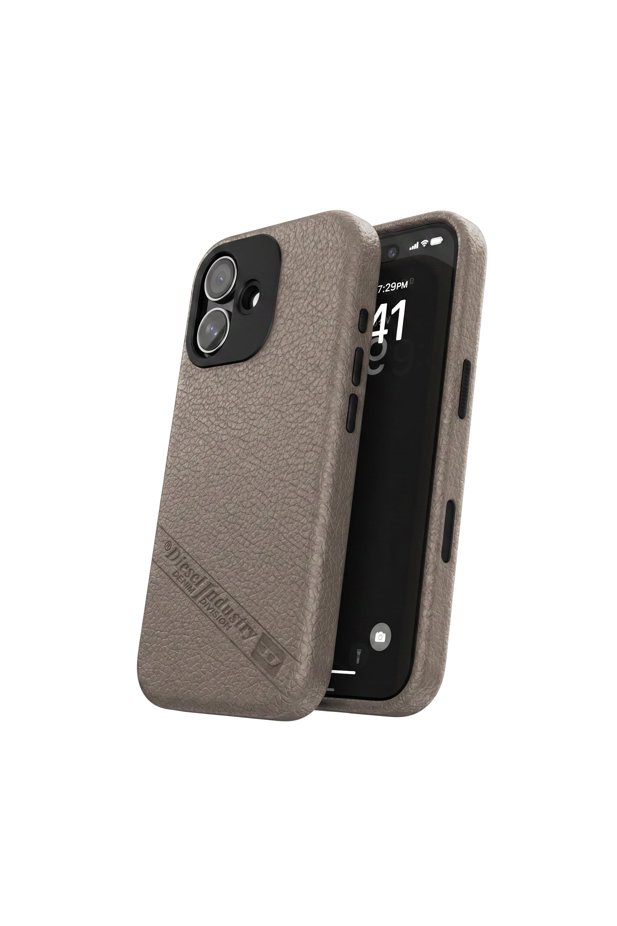 Diesel - 60643 MOULDED CASE, Coque Flag D avec MagSafe pour iPhone 17 Mixte in Beige - 3