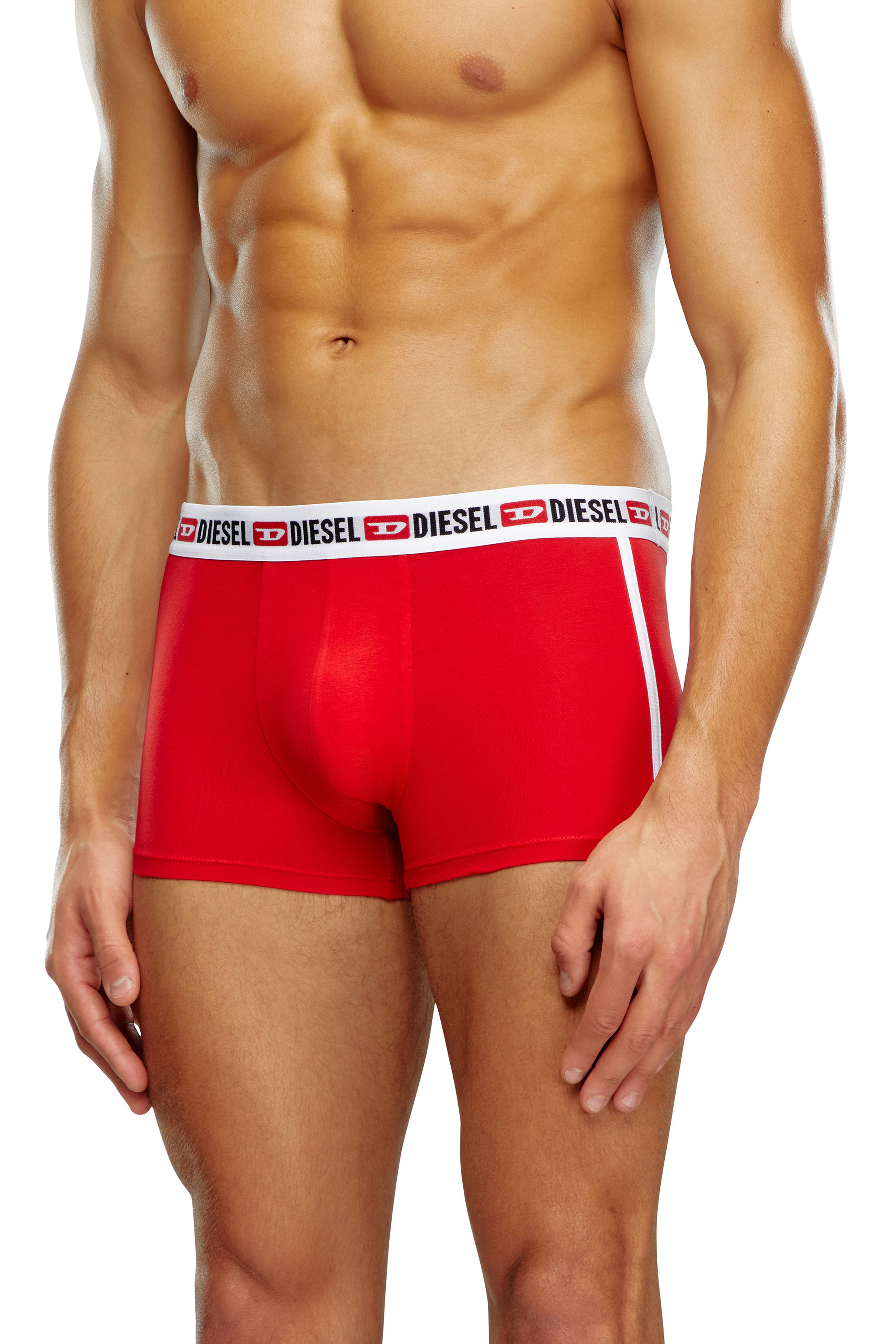 Diesel - UMBX-SHAWNTWOPACK BOXERS, Bleu/Rouge - Image 2