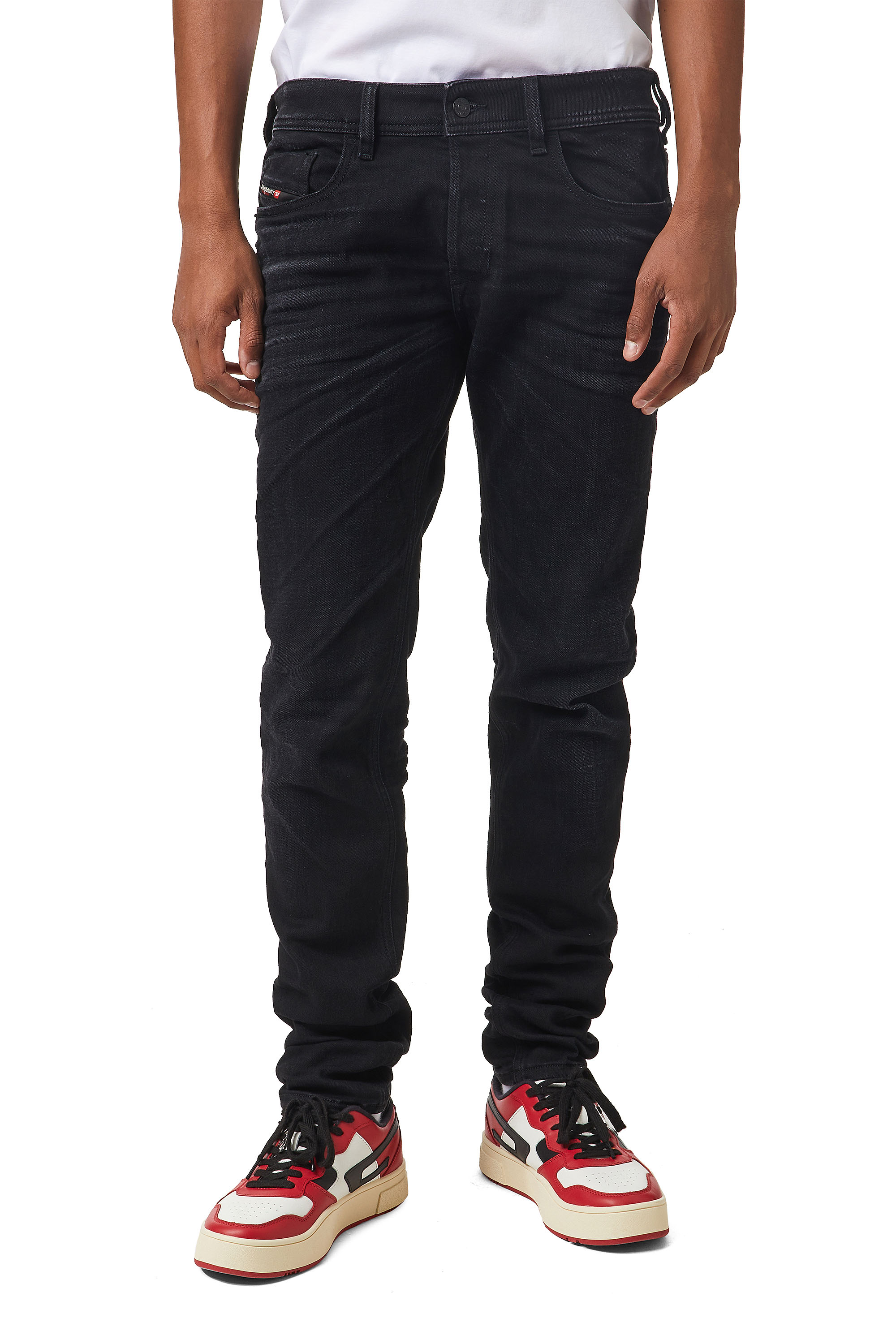 Sleenker 09A75, Noir/Gris foncé - Jeans