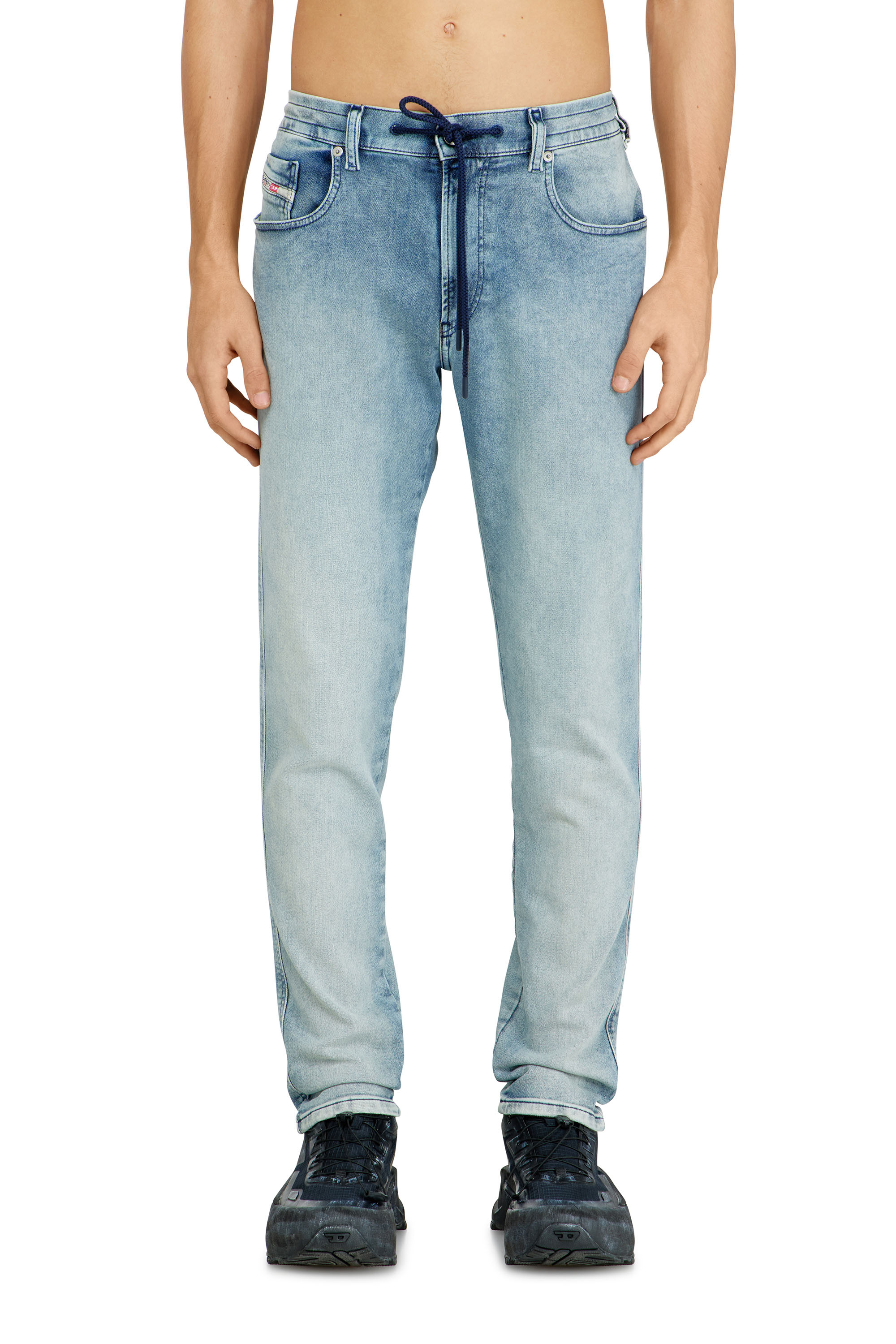 Diesel - Slim 2062 D-Strukt Joggjeans&reg; 068UB Homme, Bleu Clair - Image 1