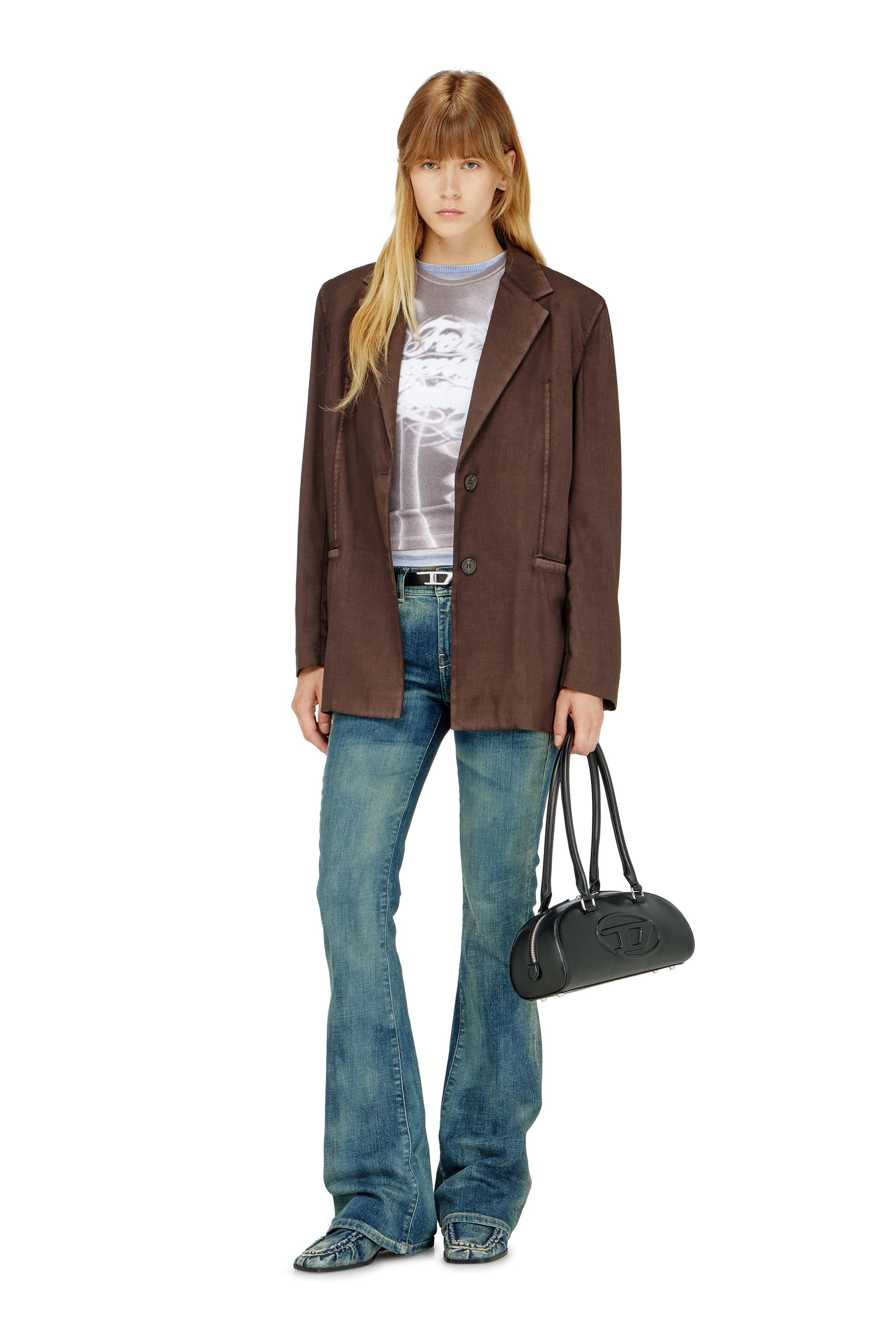 Diesel - Bootcut Jeans 1969 D-Ebbey 09P41 Femme, Bleu moyen - Image 1