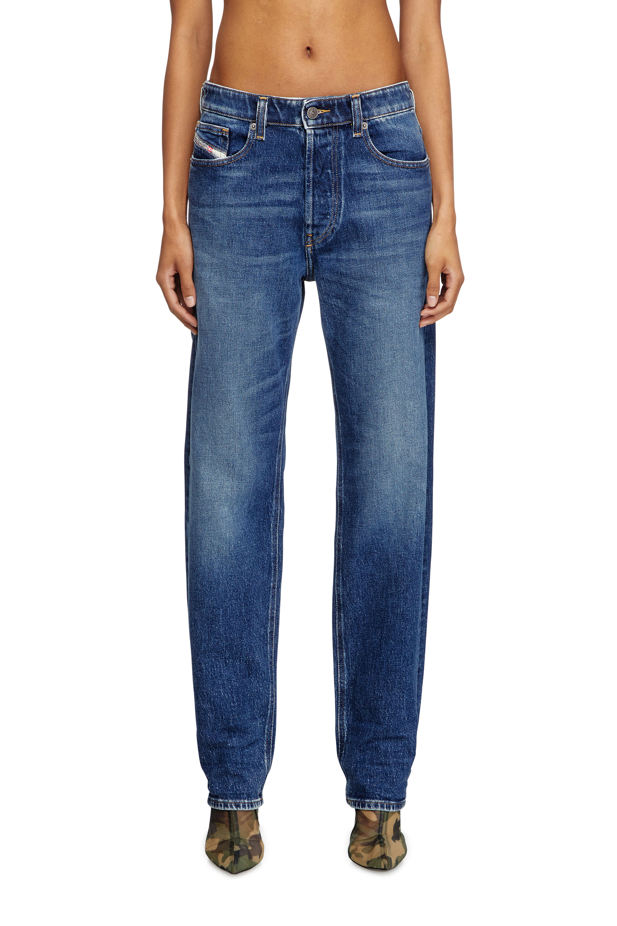 Diesel - Regular Jeans 1988 D-Ark 09L21 Femme, Bleu Foncé - Image 2