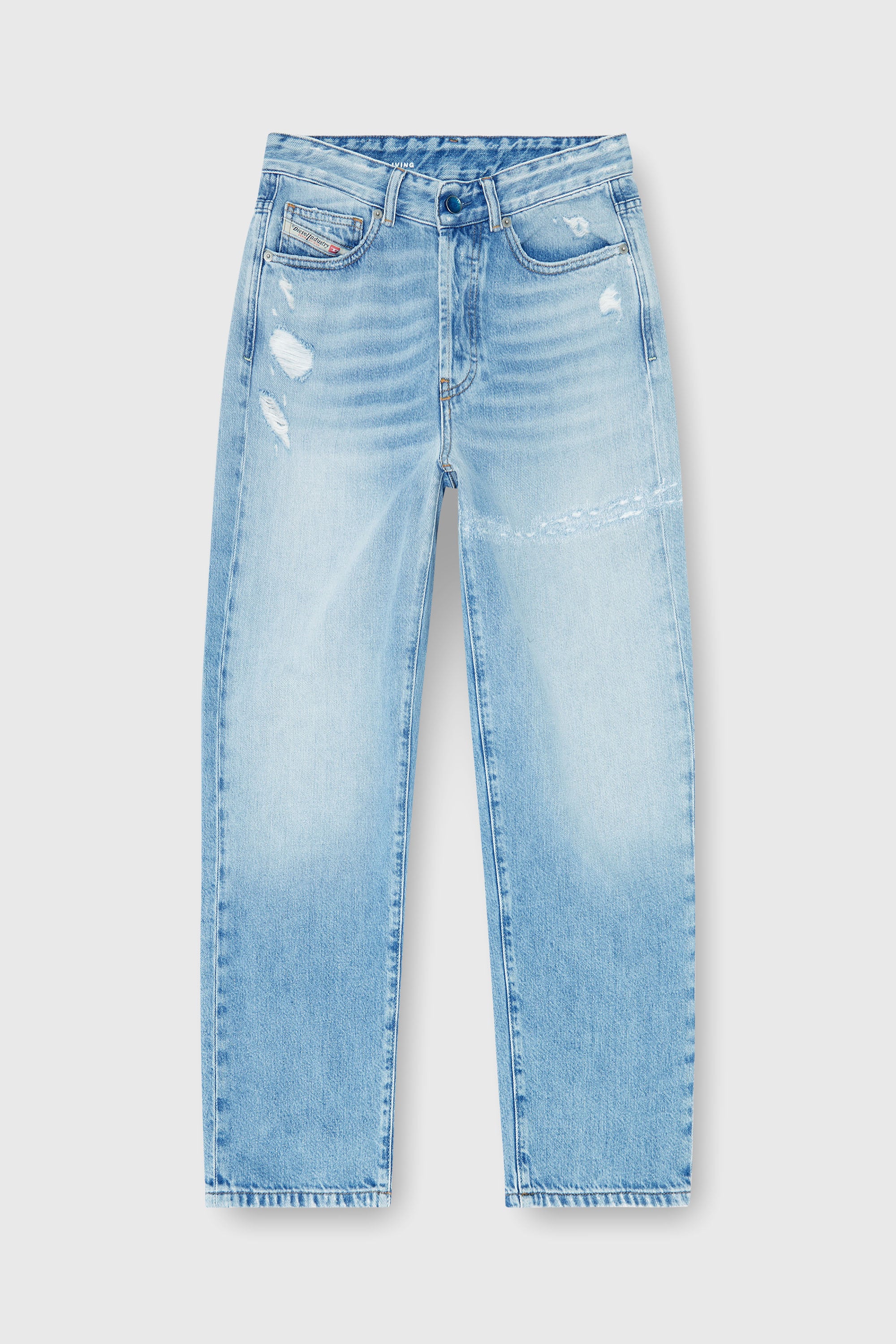 Diesel - Regular Jeans 1981 D-Went 09P49 Femme, Bleu Clair - Image 2