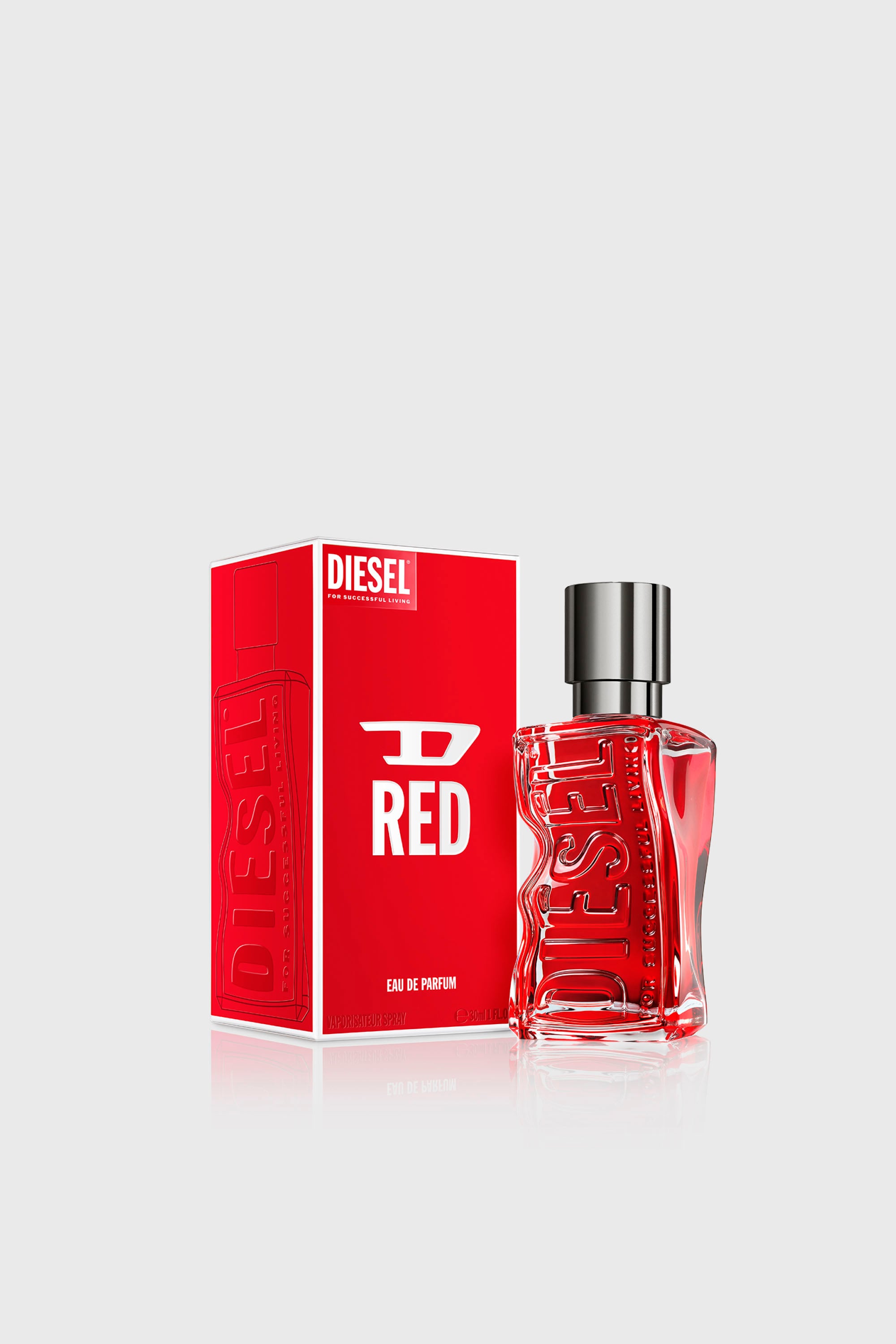 Diesel - D RED 30 ML, D RED 30ml, Eau de Parfum Homme in Rouge - 2