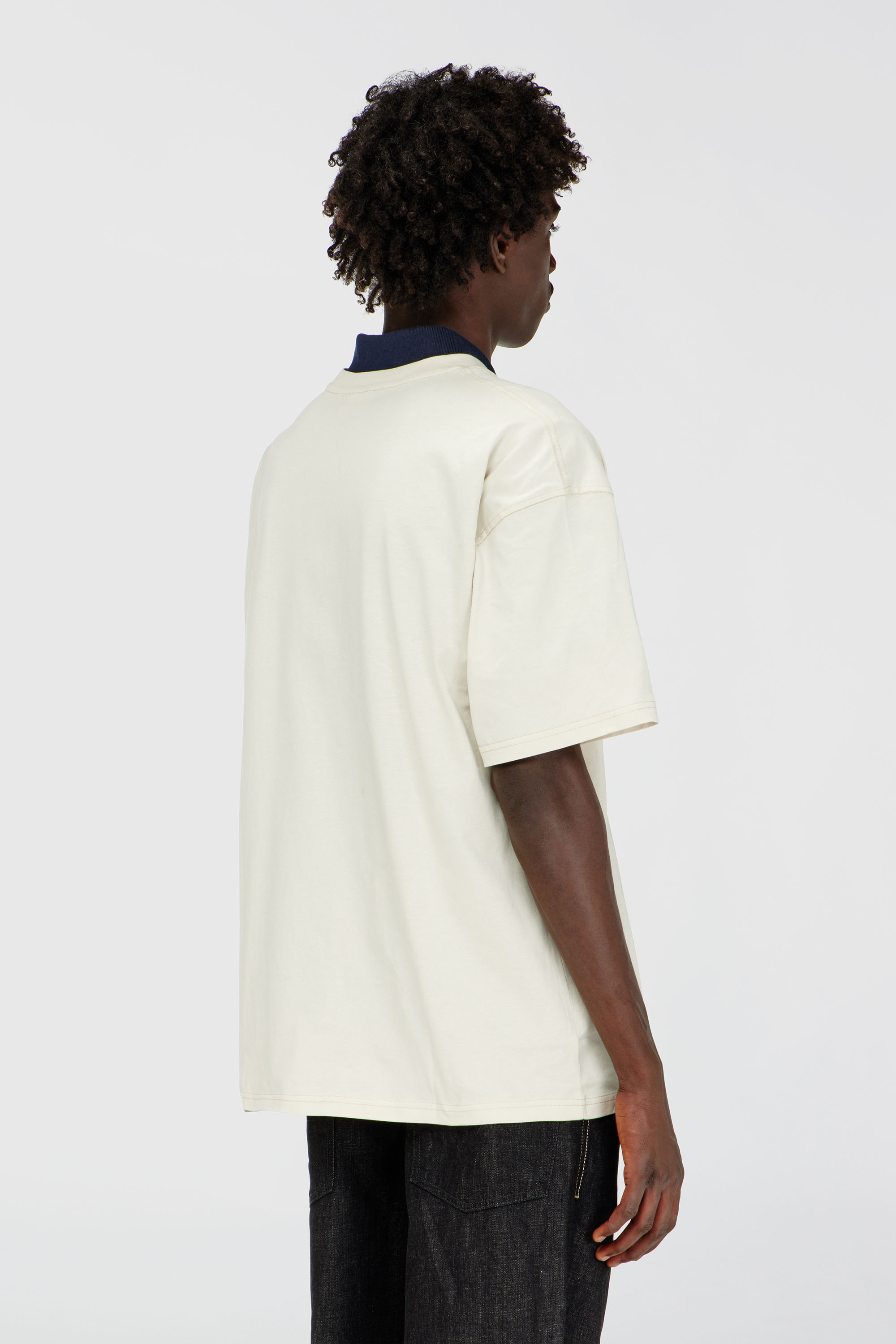 Diesel - T-BOXT-B4, T-shirt avec logo &agrave; effet craquel&eacute; Homme in Blanc - 4
