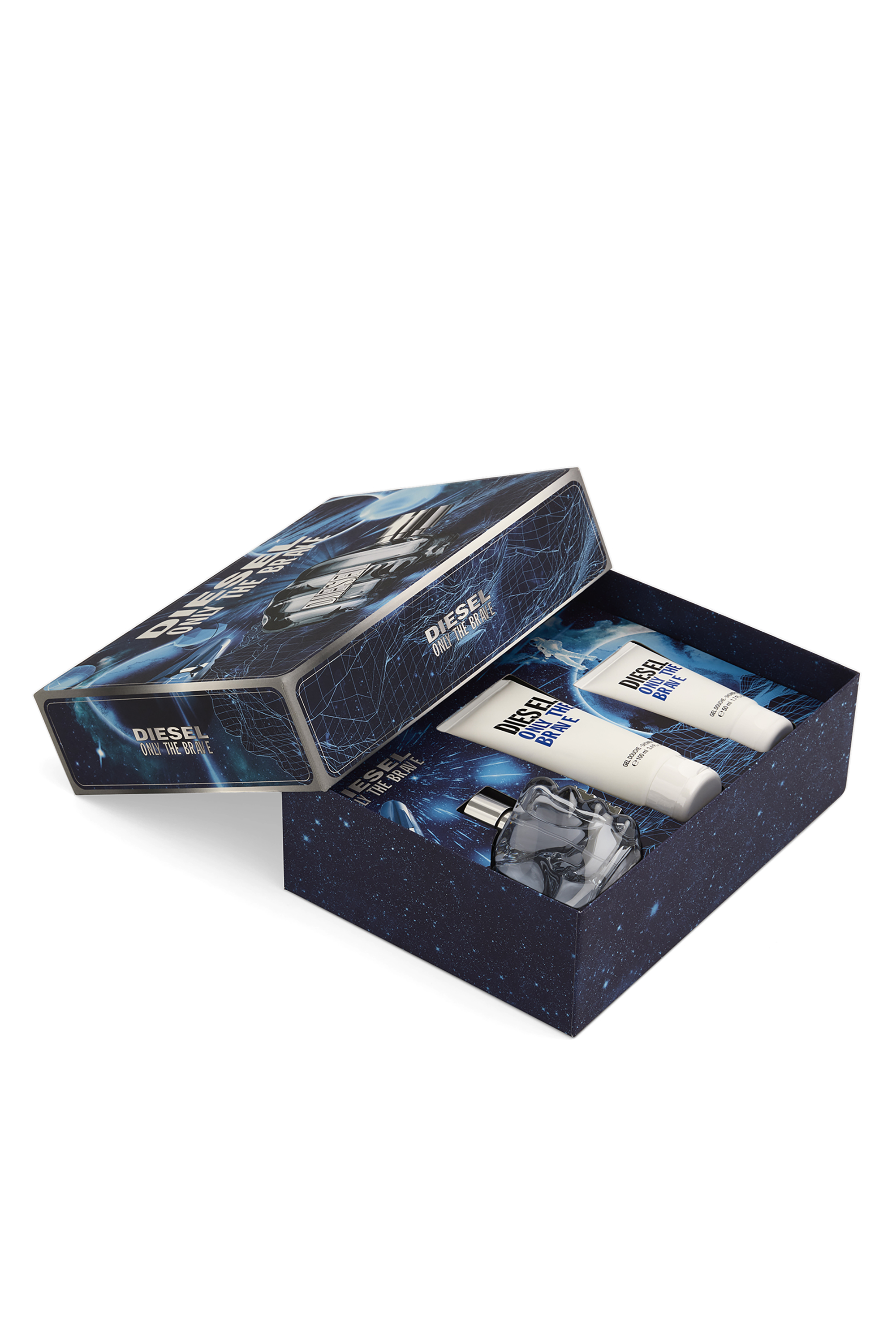 Diesel - ONLY THE BRAVE 75ML GIFT SET, Coffret cadeau ONLY THE BRAVE Homme in Bleu - 2