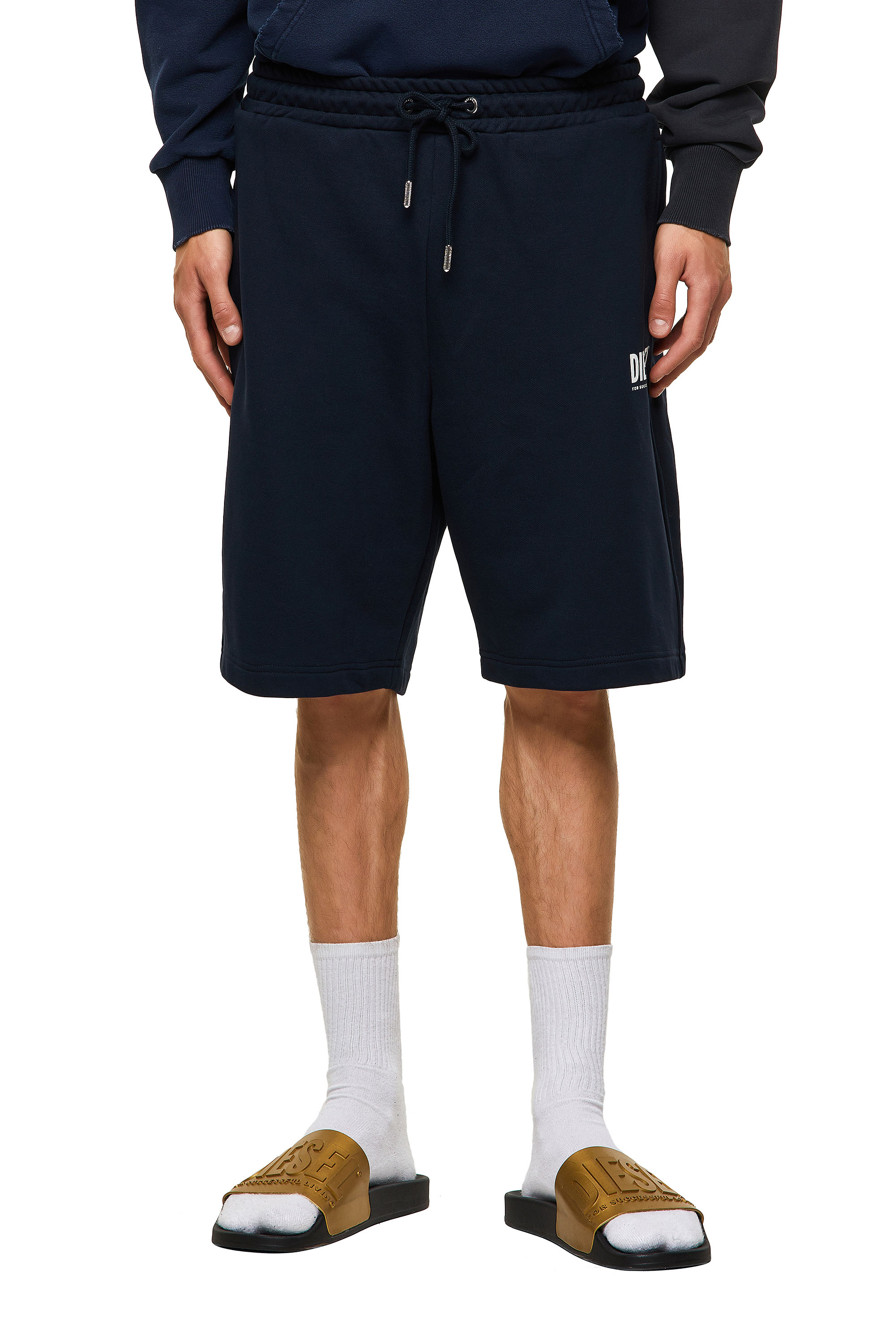 P-CROWN-ECOLOGO, Bleu Foncé - Shorts