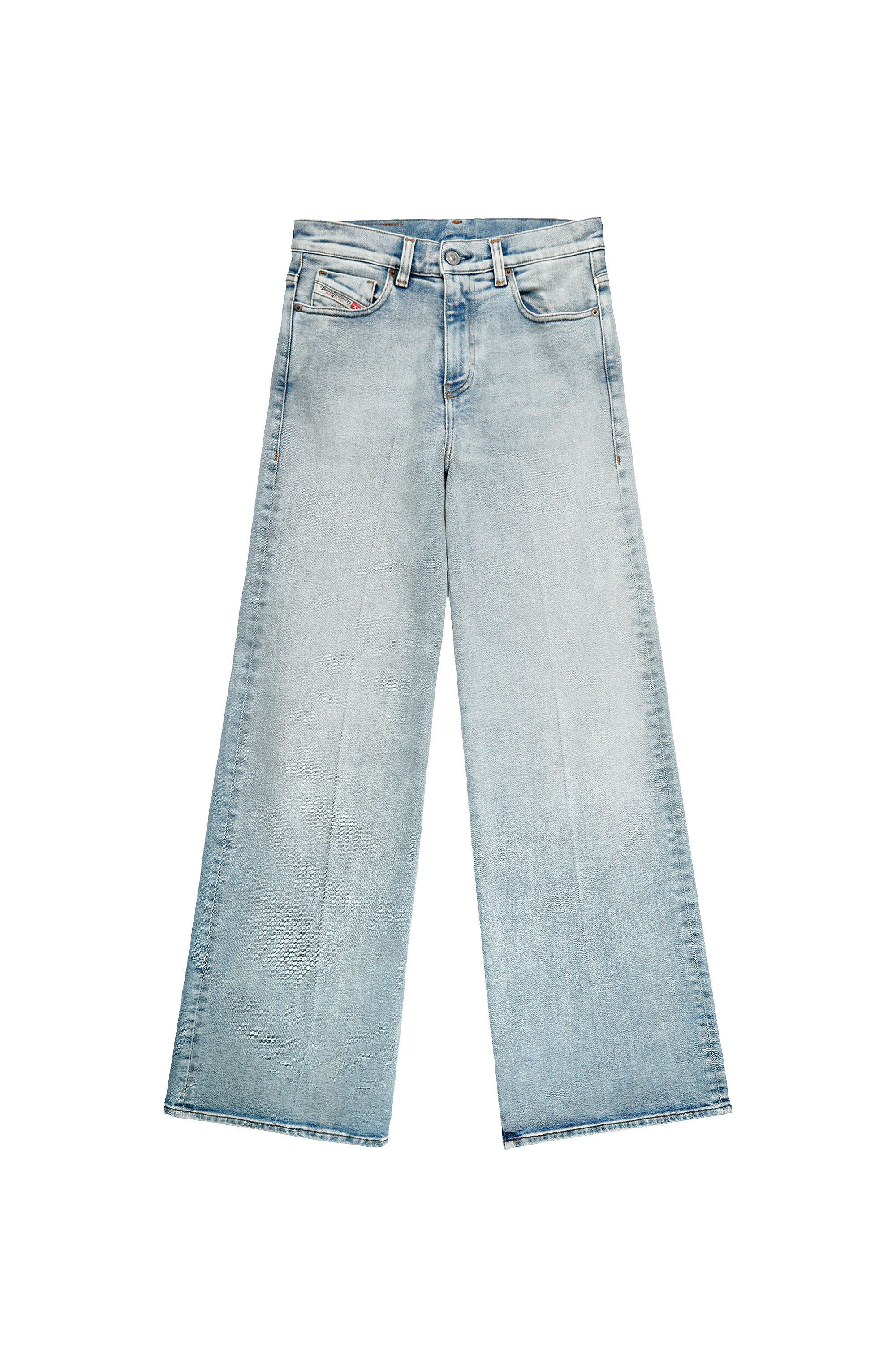 Diesel - 1978 09C08 Bootcut and Flare Jeans, Bleu Clair - Image 6