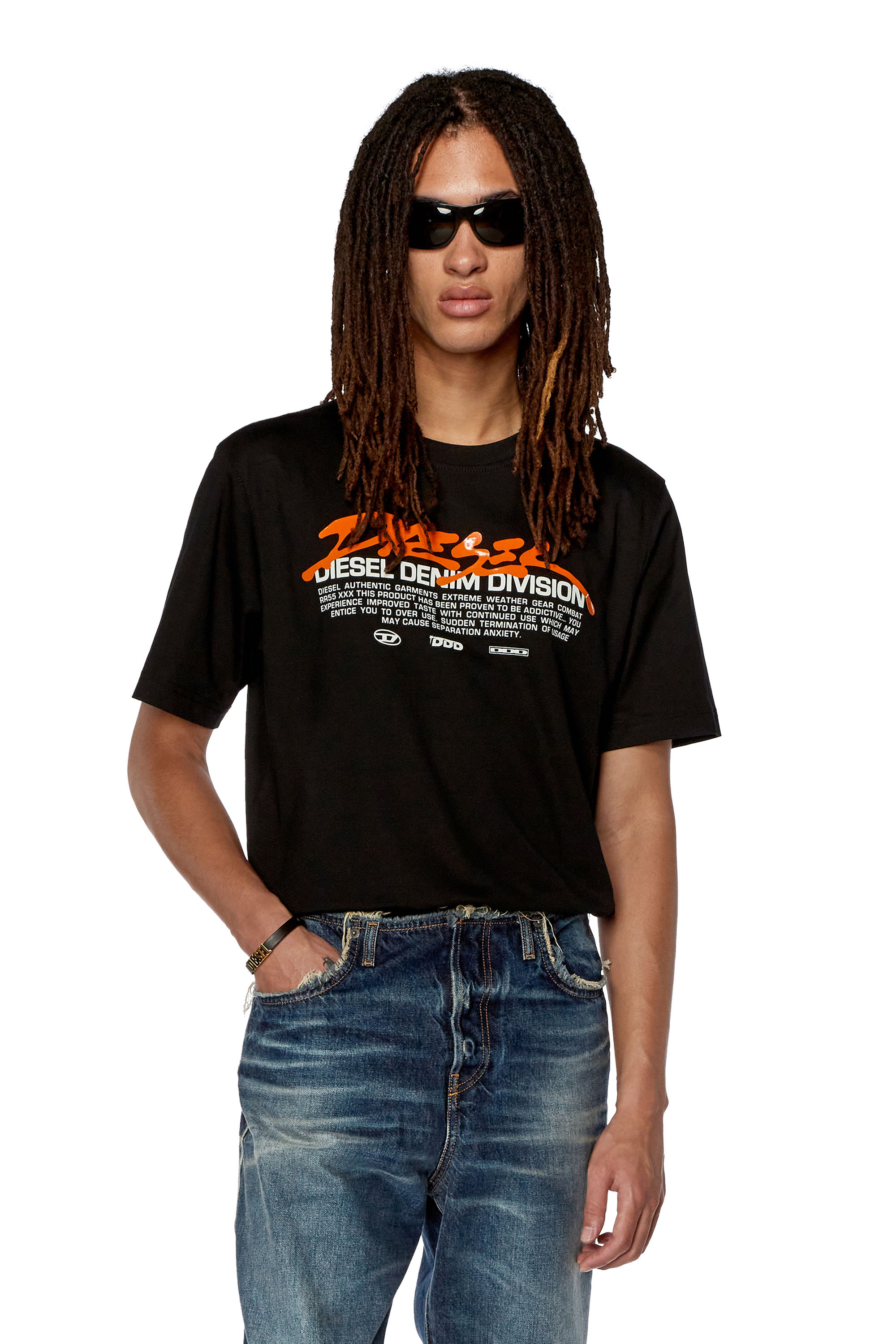 Diesel - T-JUST-L3, Noir - Image 1