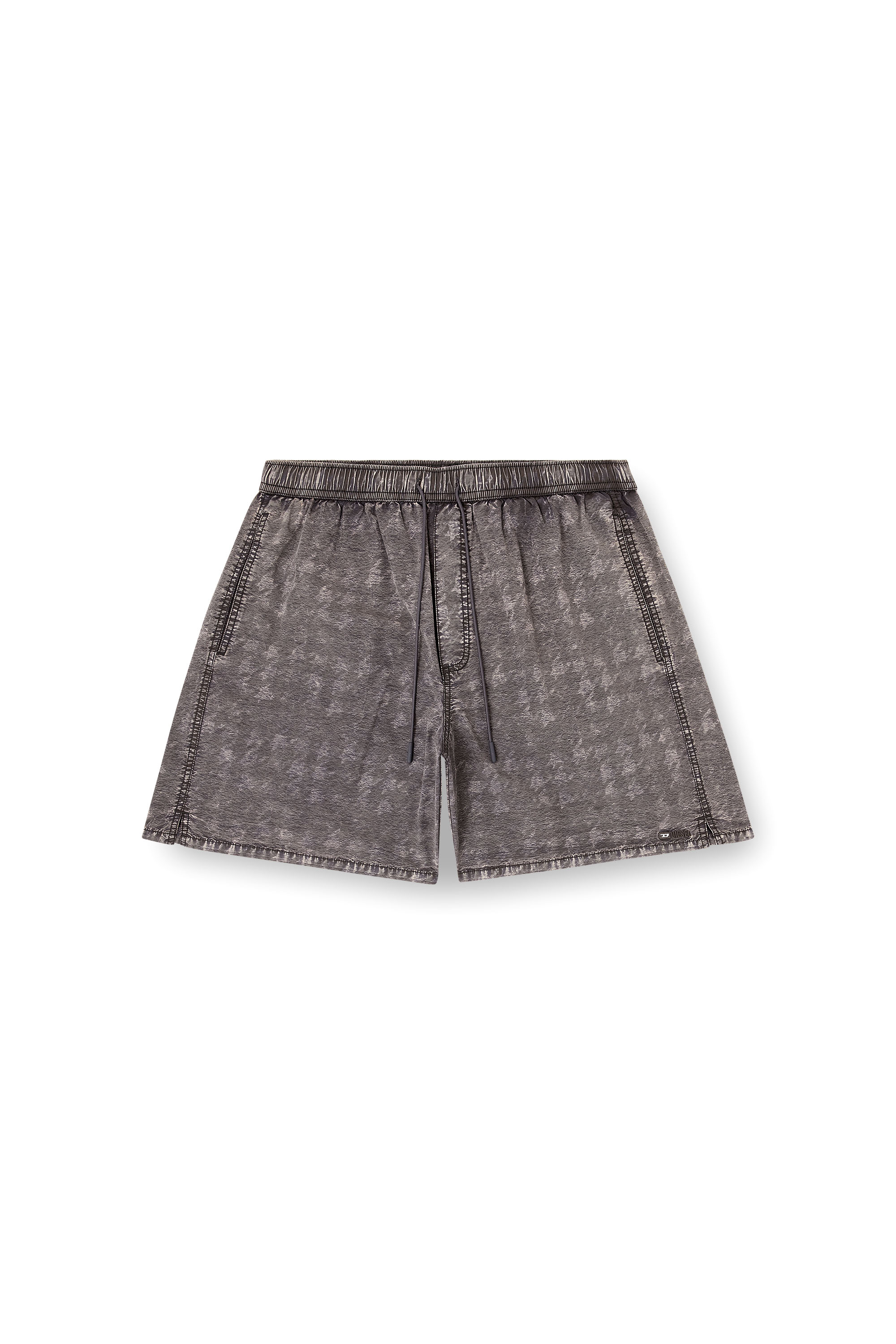 Diesel - CONOR-43-DNM, Shorts de bain à motif pied-de-poule délavé Homme in ToBeDefined - 3