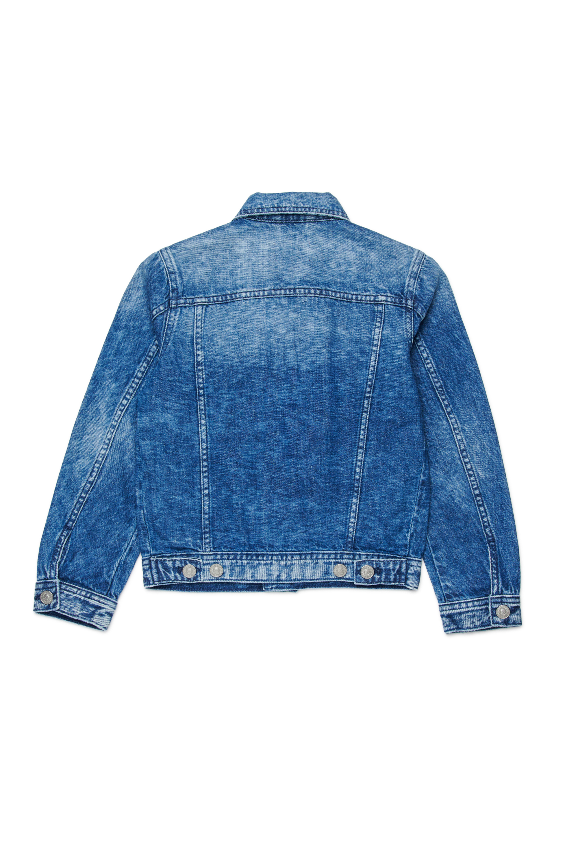 Diesel - JNHILL, Veste trucker en denim Homme in Bleu - 2