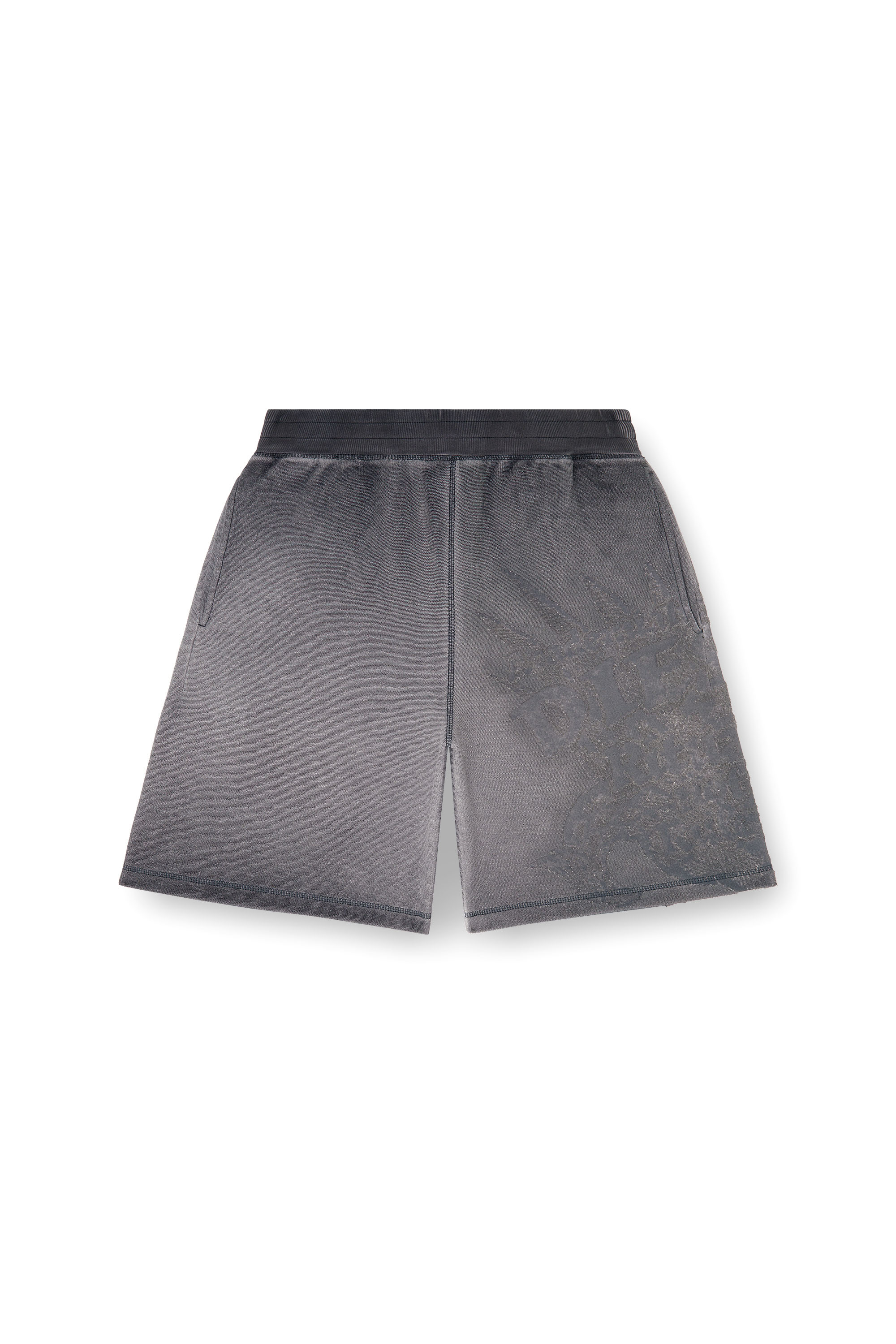 Diesel - P-RAWCROW, Short pants avec motifs d&eacute;vor&eacute; Homme in ToBeDefined - 4