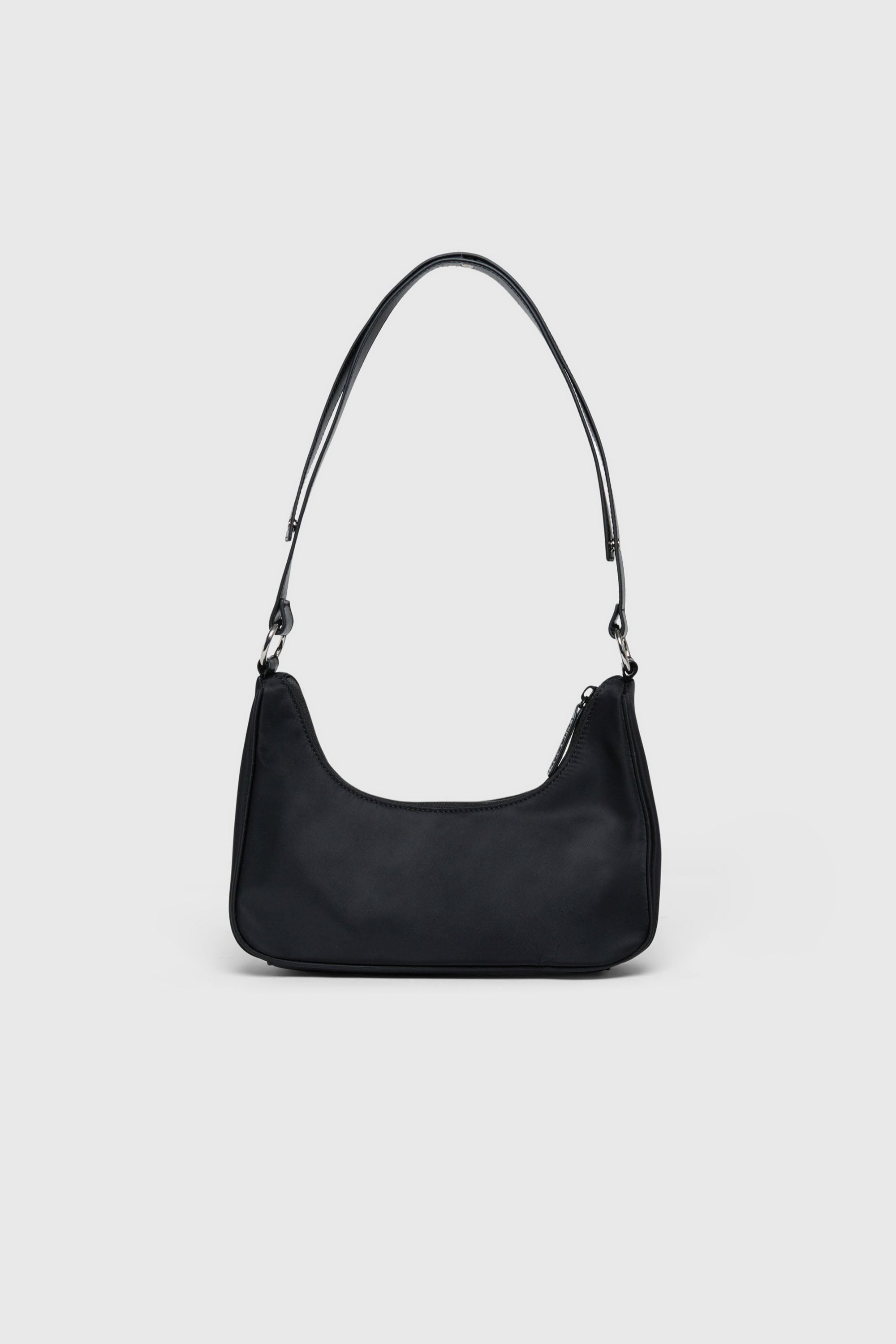 Diesel - WUNSY, WUNSY - Sac bandouli&egrave;re en nylon avec logo Oval D Femme in Noir - 2