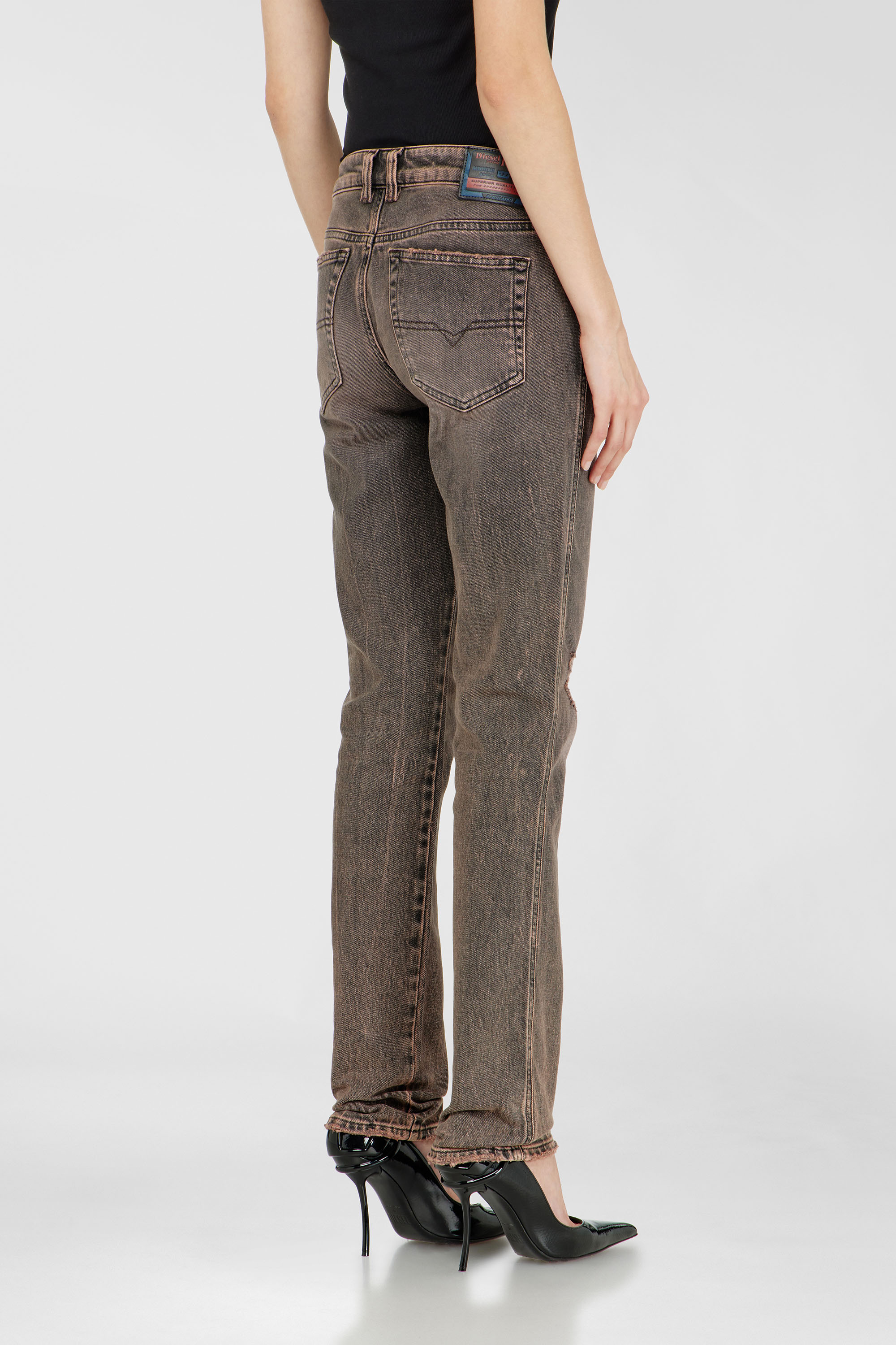 Diesel - Woman's Slim Jeans 1992 D-Jiann 09P45, Pink - 5