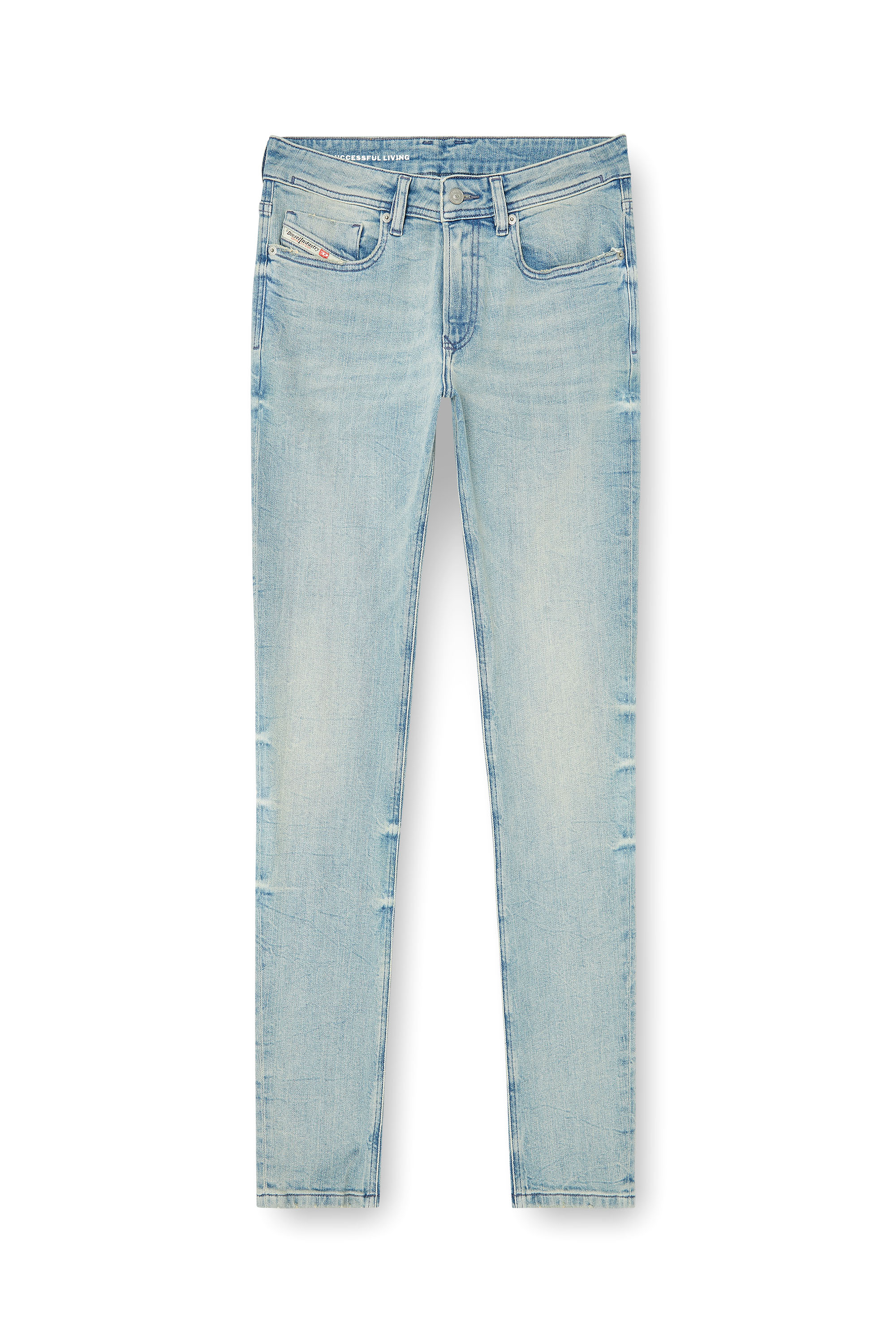 Diesel - Skinny Jeans 1979 Sleenker 0KBBF Homme, Bleu Clair - Image 6