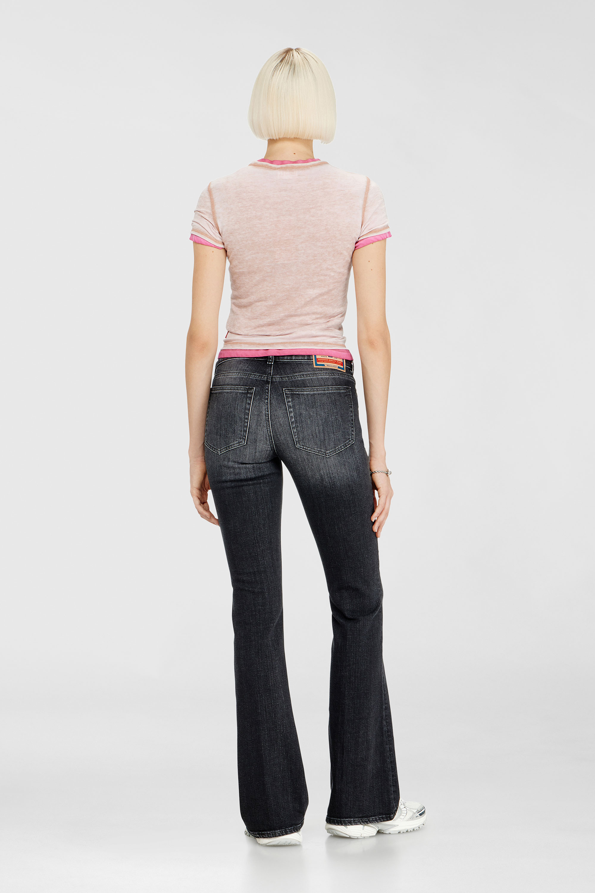 Diesel - Bootcut Jeans 1969 D-Ebbey 09L98 Femme, Noir/Gris fonc&eacute; - Image 3