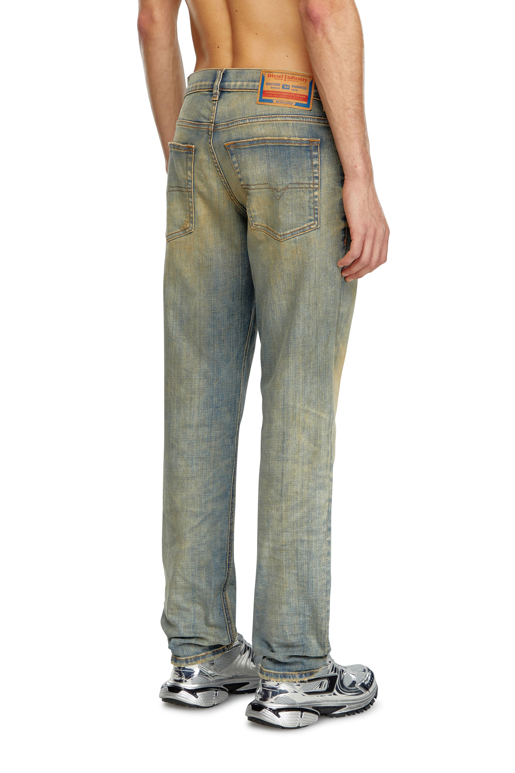 Diesel - Tapered Jeans 2023 D-Finitive 09J51, Bleu moyen - Image 4