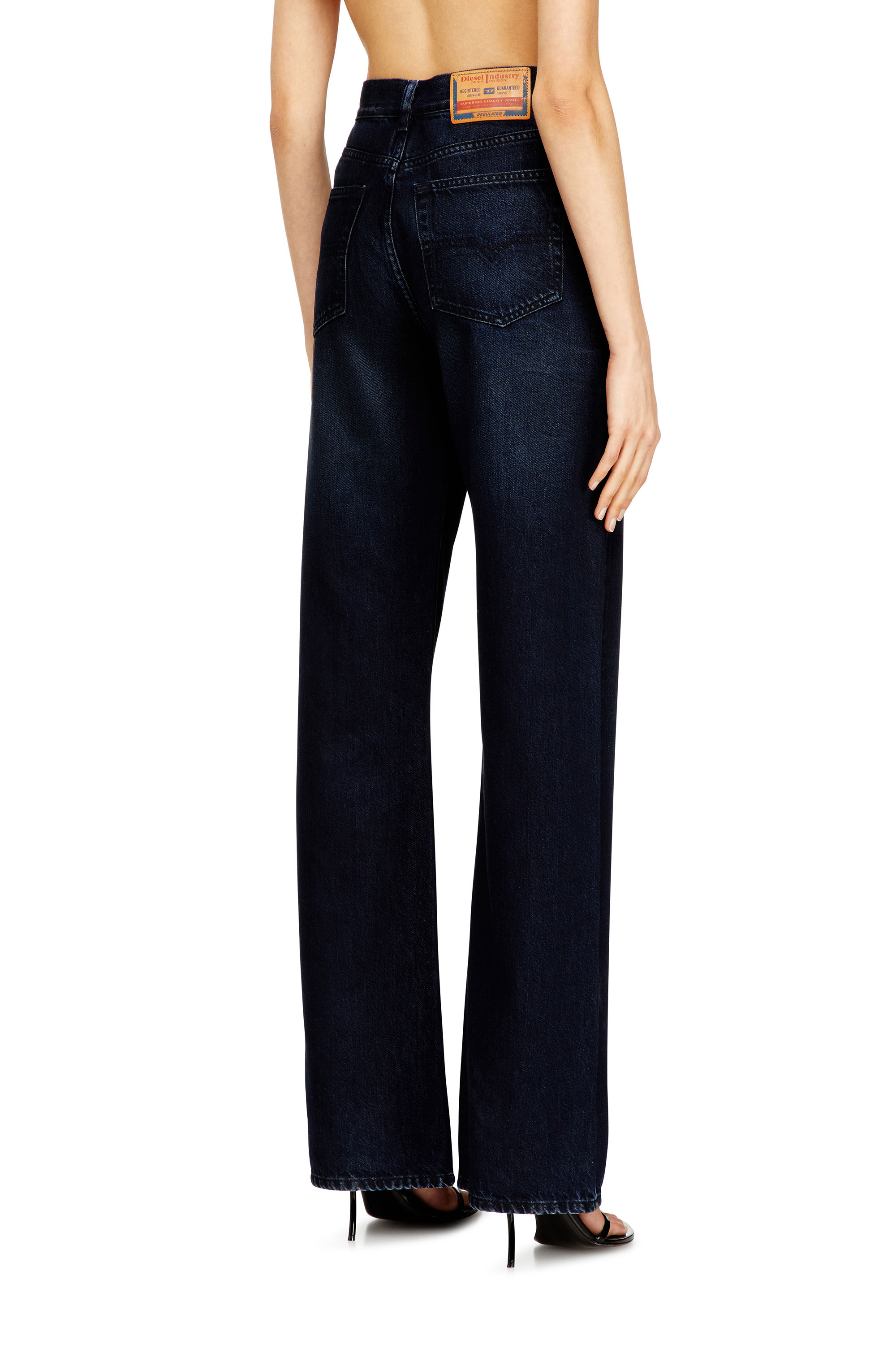 Diesel - Regular Jeans 1971 D-Sent 09N21 Femme, Bleu Fonc&eacute; - Image 3