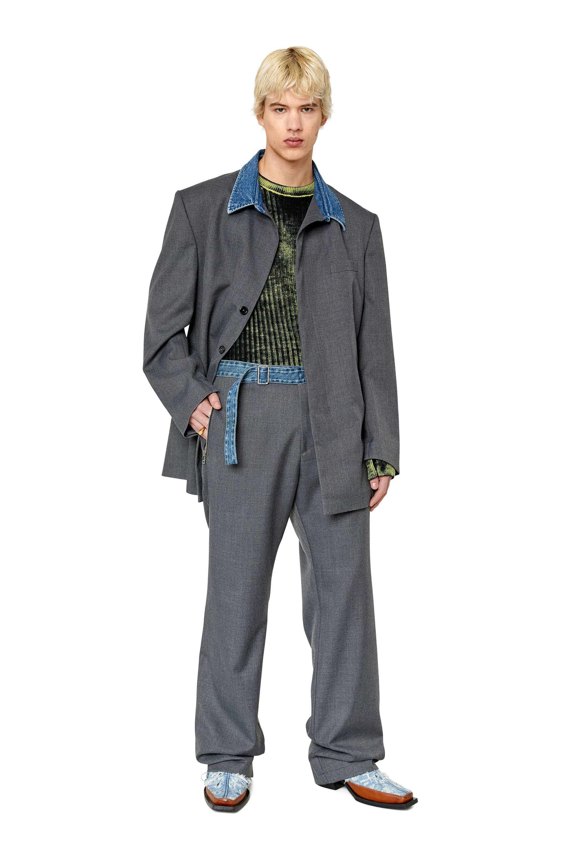 Diesel - J-ABBAS, Gris - Image 4