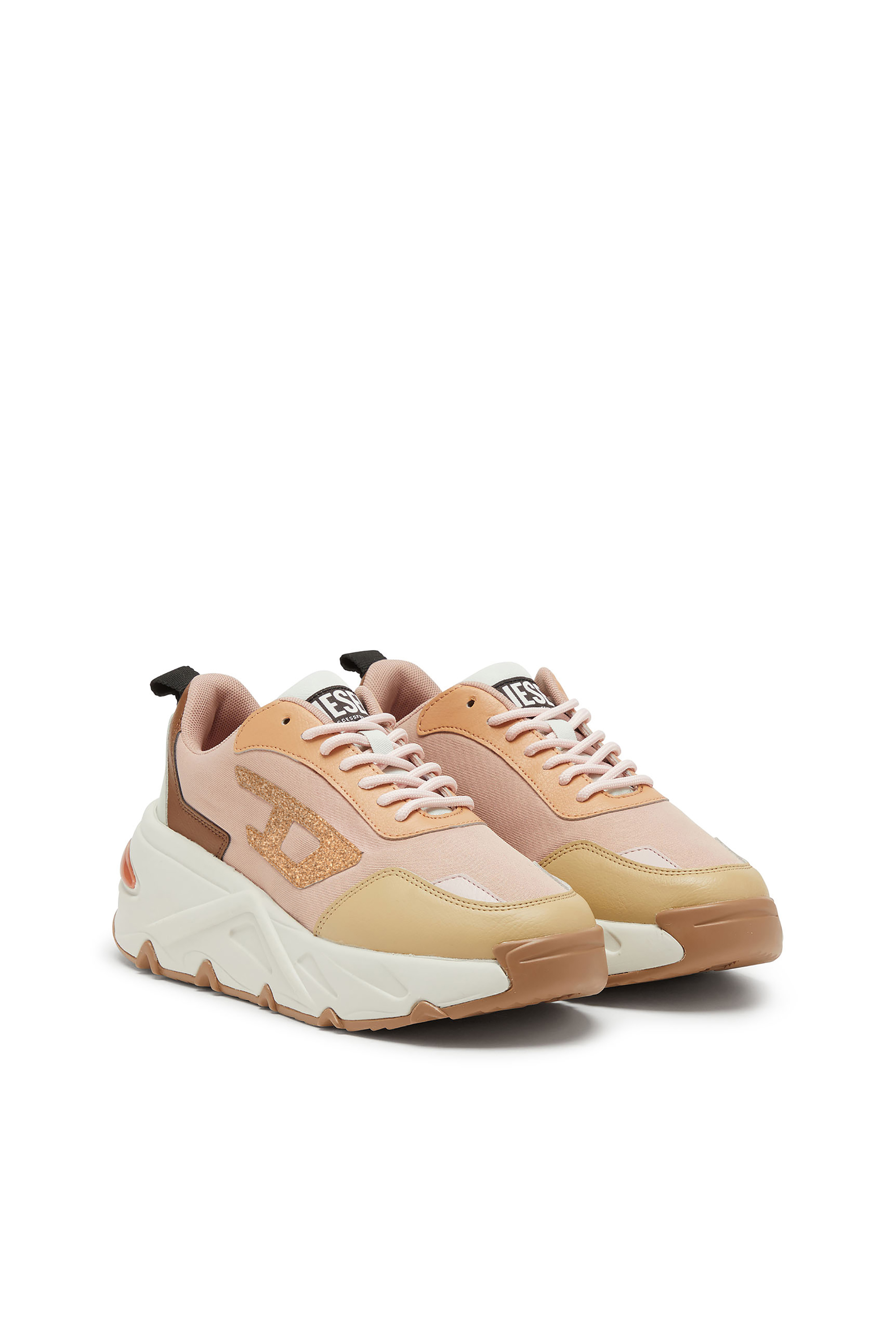 Diesel - S-SAVANNAH TULU W, S-Savannah-Baskets avec logo Diesel Femme in Rose - 2