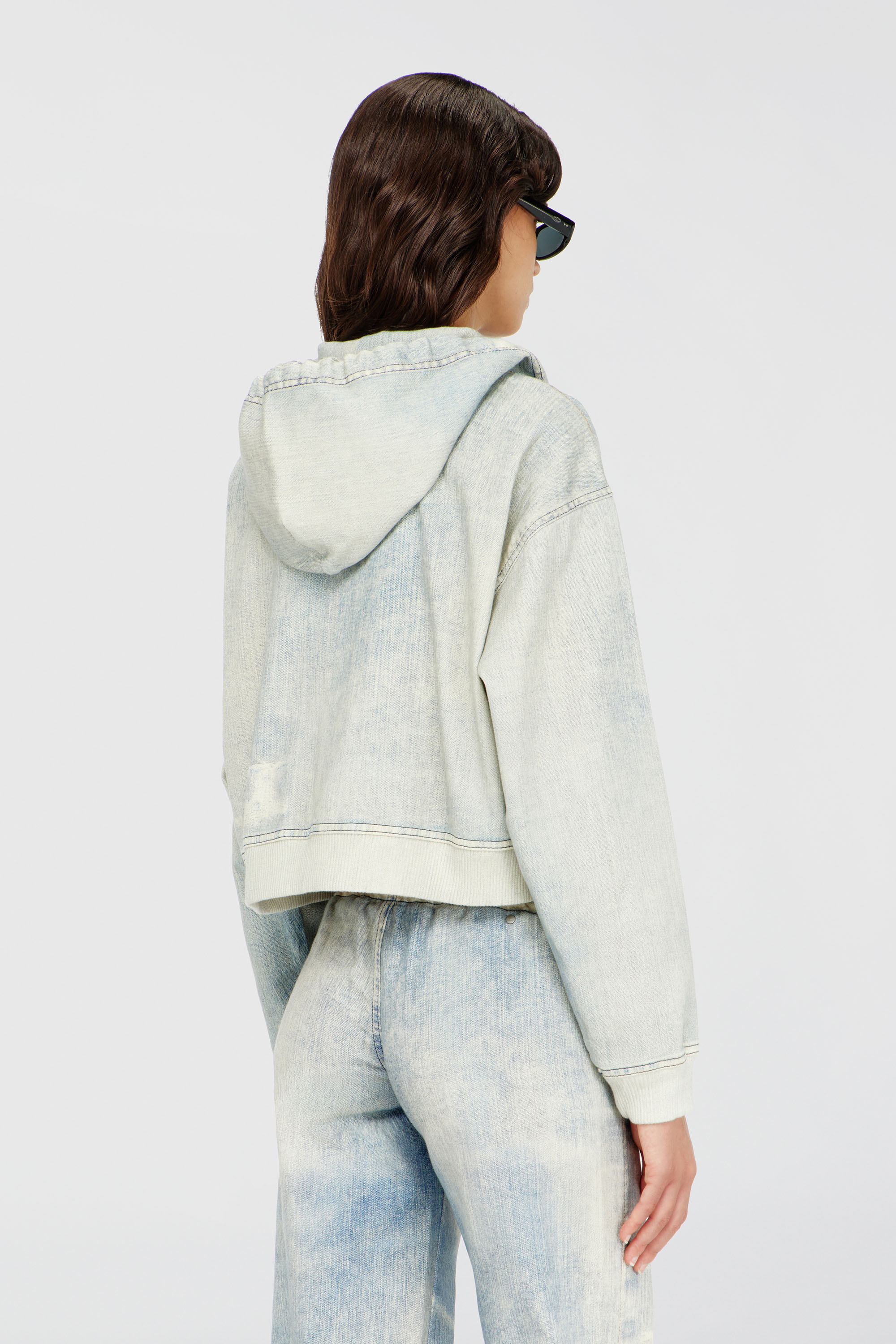 DE-GIRI-CROP JOGG, Bleu Clair