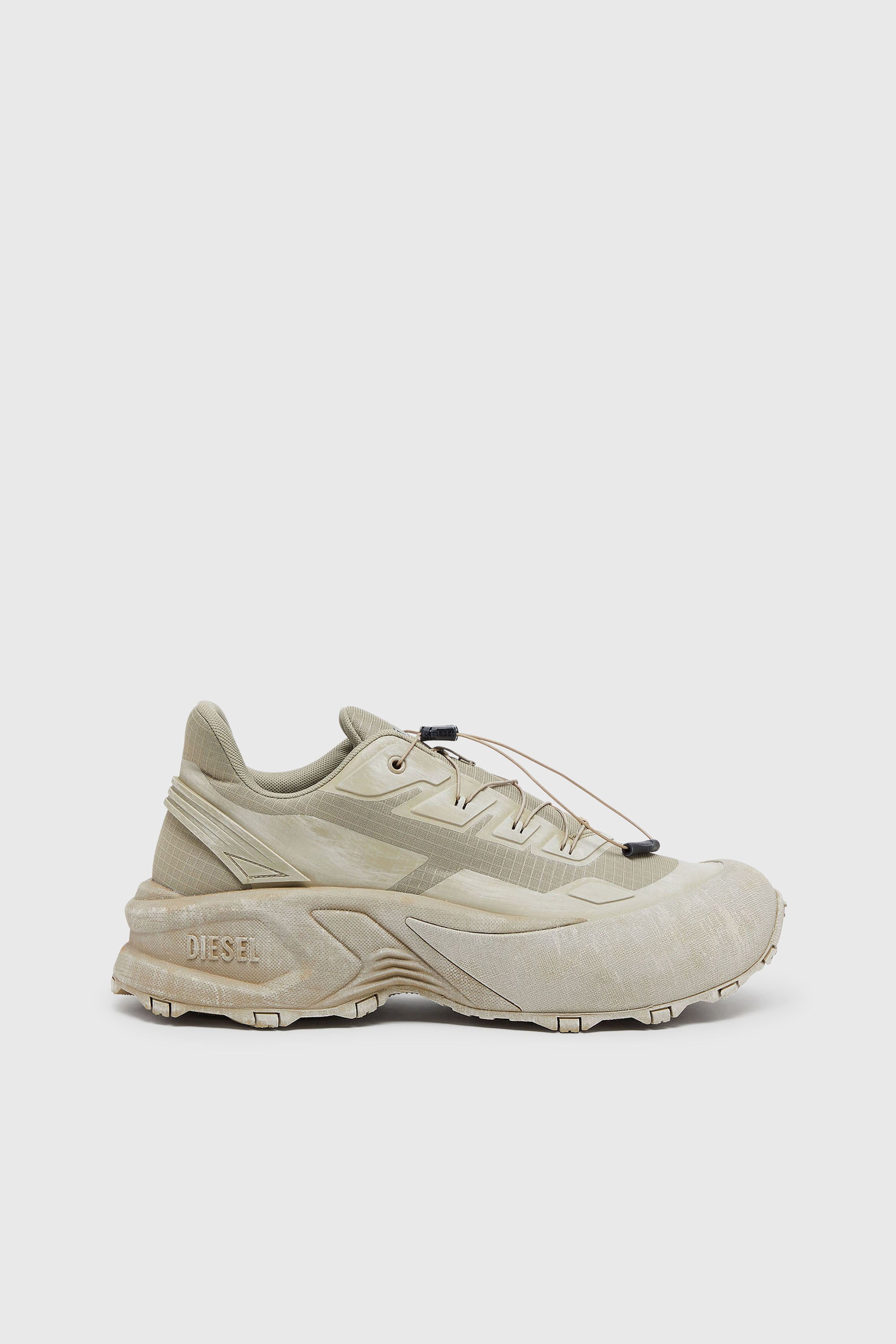 Diesel - D-CAGE RUNNER, D-Cage-Baskets chunky en ripstop Homme in Vert - 1