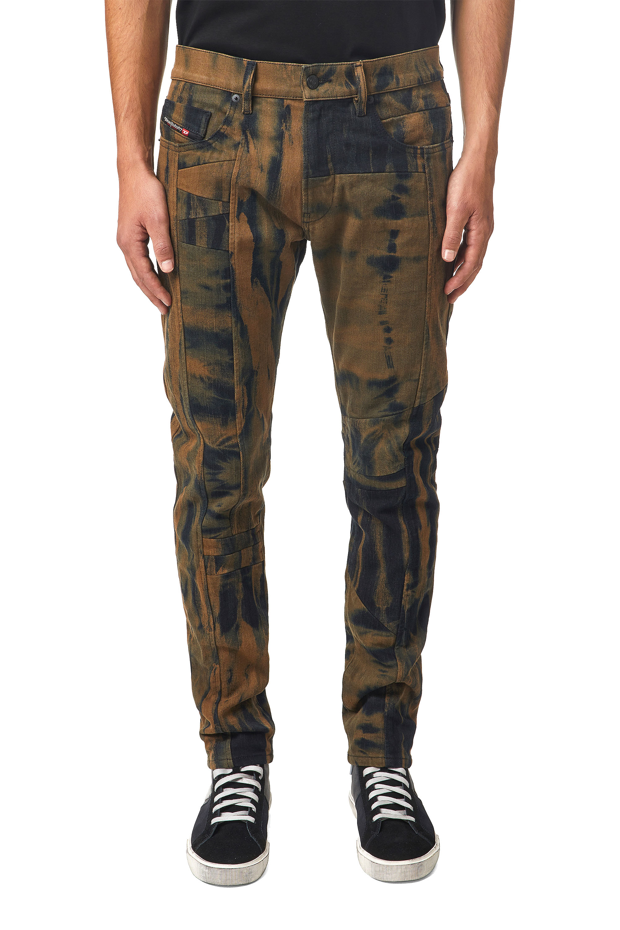 D-Strukt 09B34, Noir/Marron - Jeans