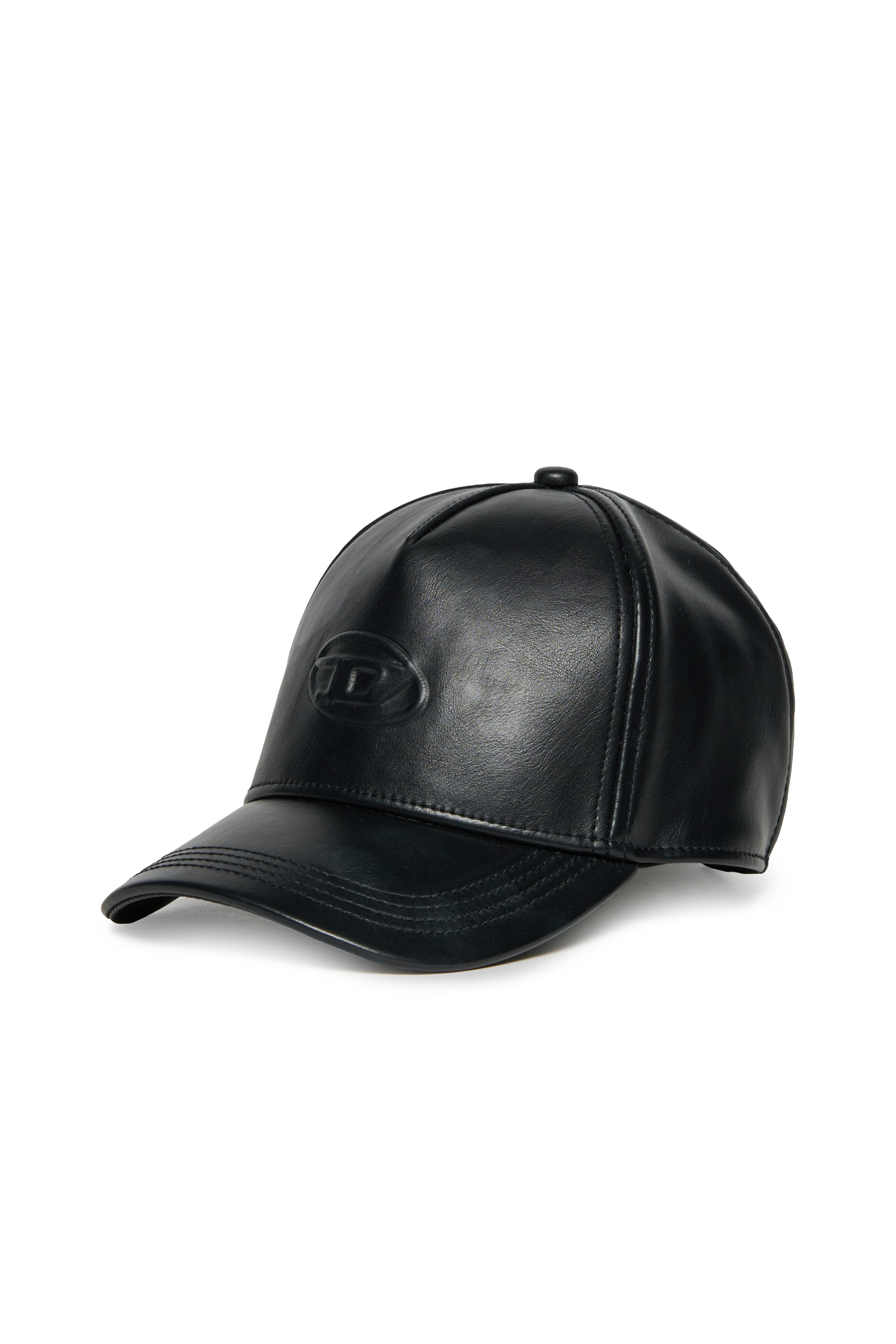 Diesel - FRELVA, Casquette avec logo en relief Mixte in Noir - 1
