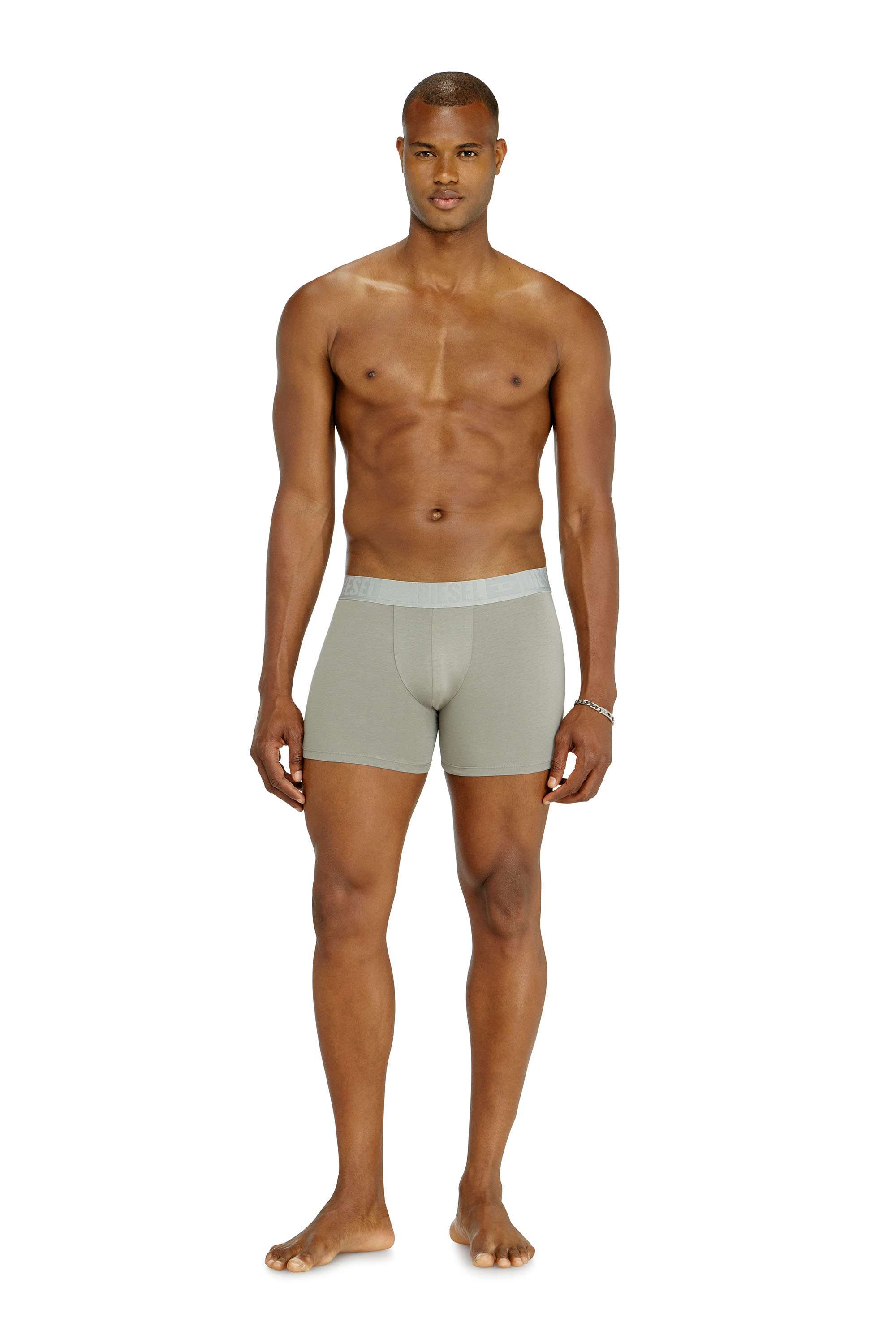 Diesel - SEBASTIAN-D-CORE-3PACK, Lot de trois boxers en coton stretch Homme in Polychrome - 1