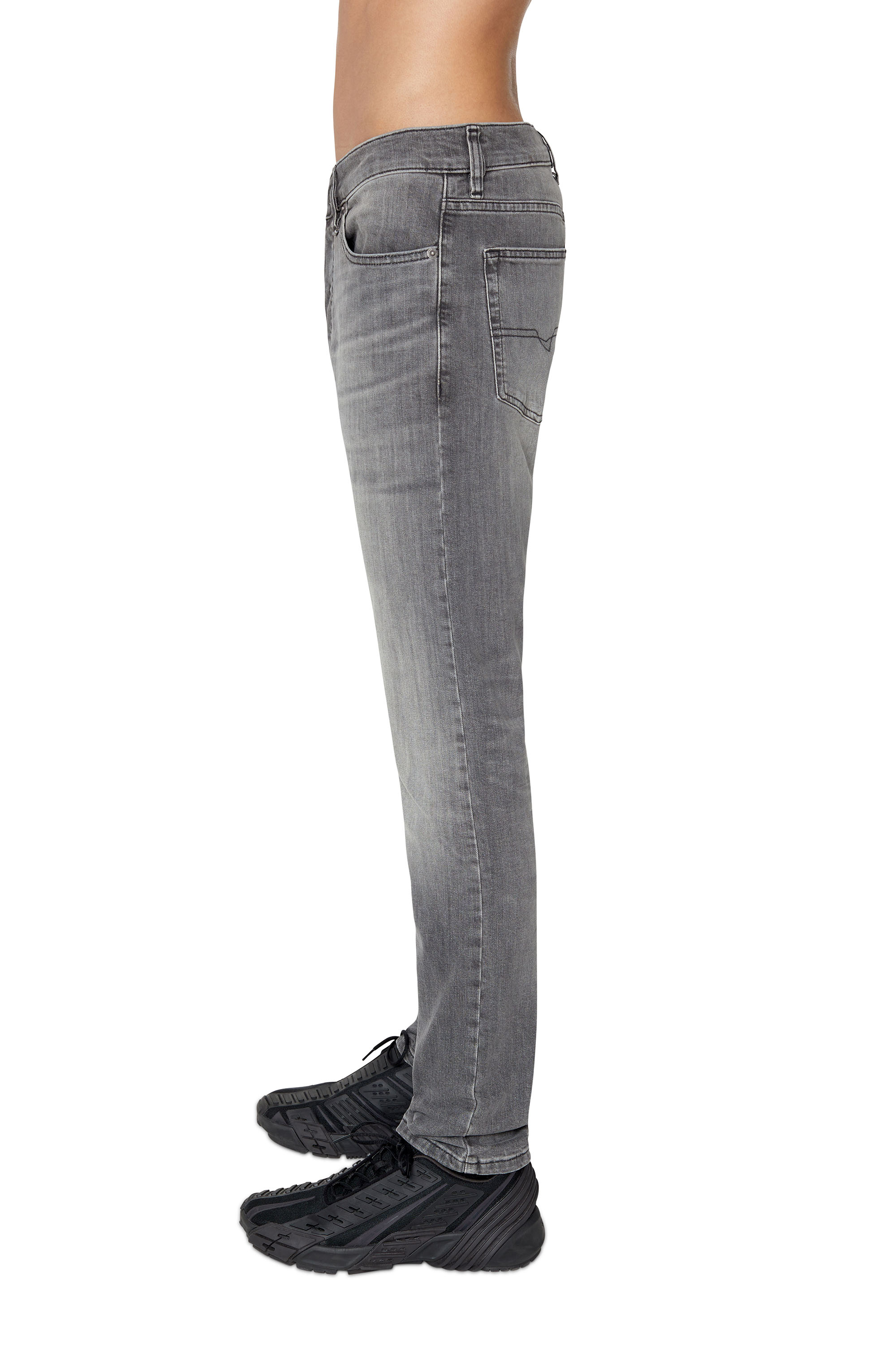 Diesel - Slim Jeans D-Luster 0BJAX, Noir/Gris foncé - Image 5