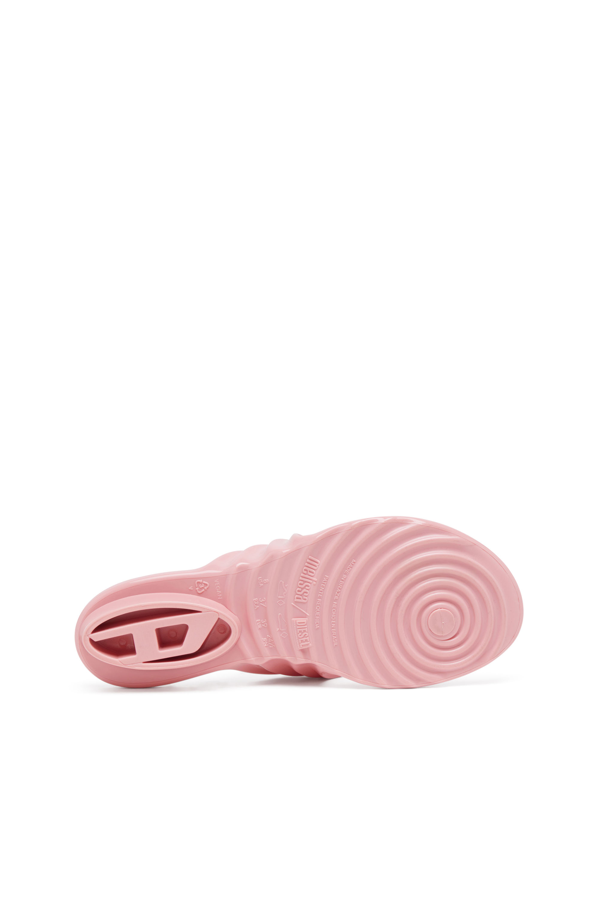 Diesel - MELISSA QUANTUM THONG, Tong sculpturale en Melflex&reg; Femme in Rose - 5