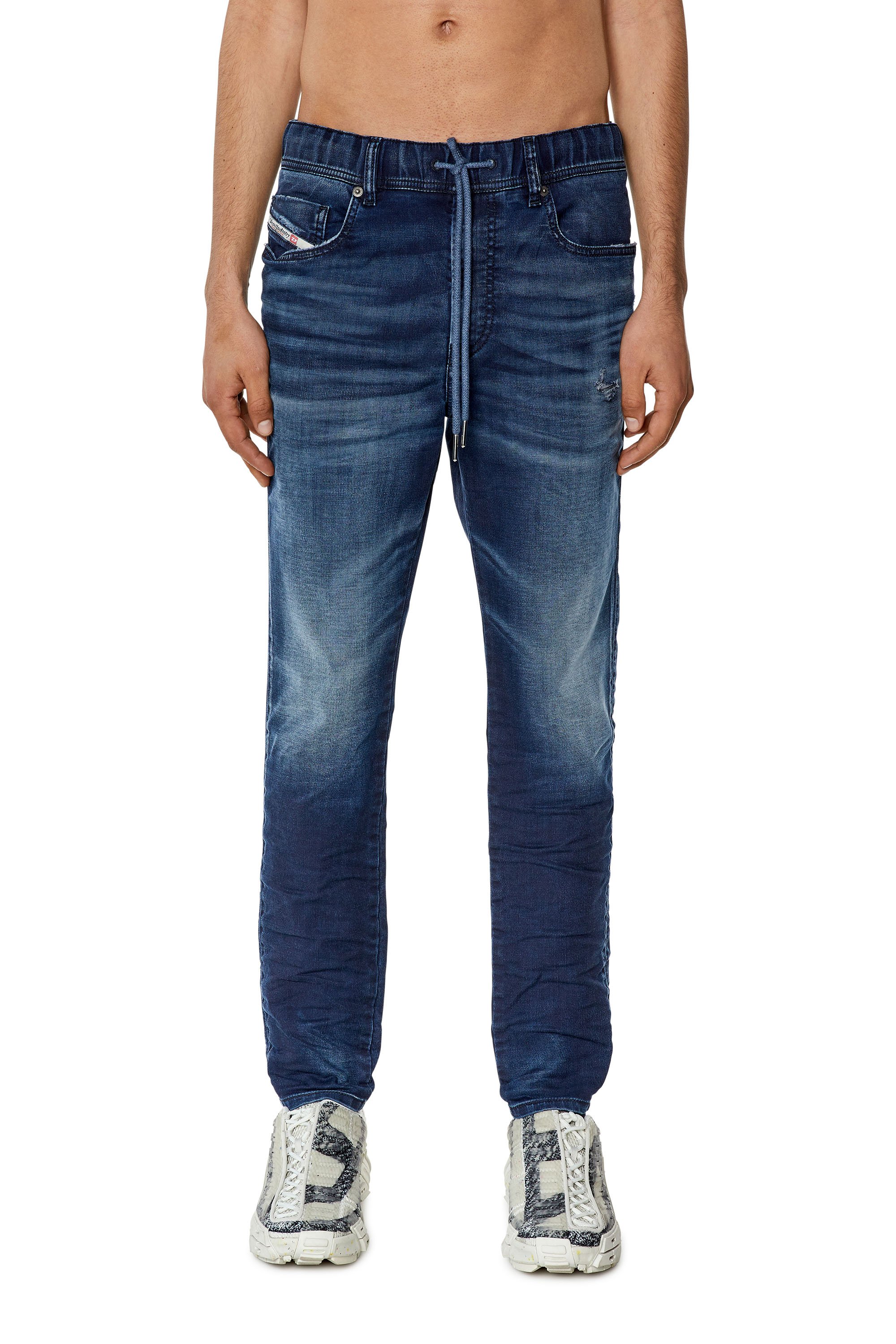 Diesel - Slim E-Spender JoggJeans® 068FQ, Bleu Foncé - Image 1