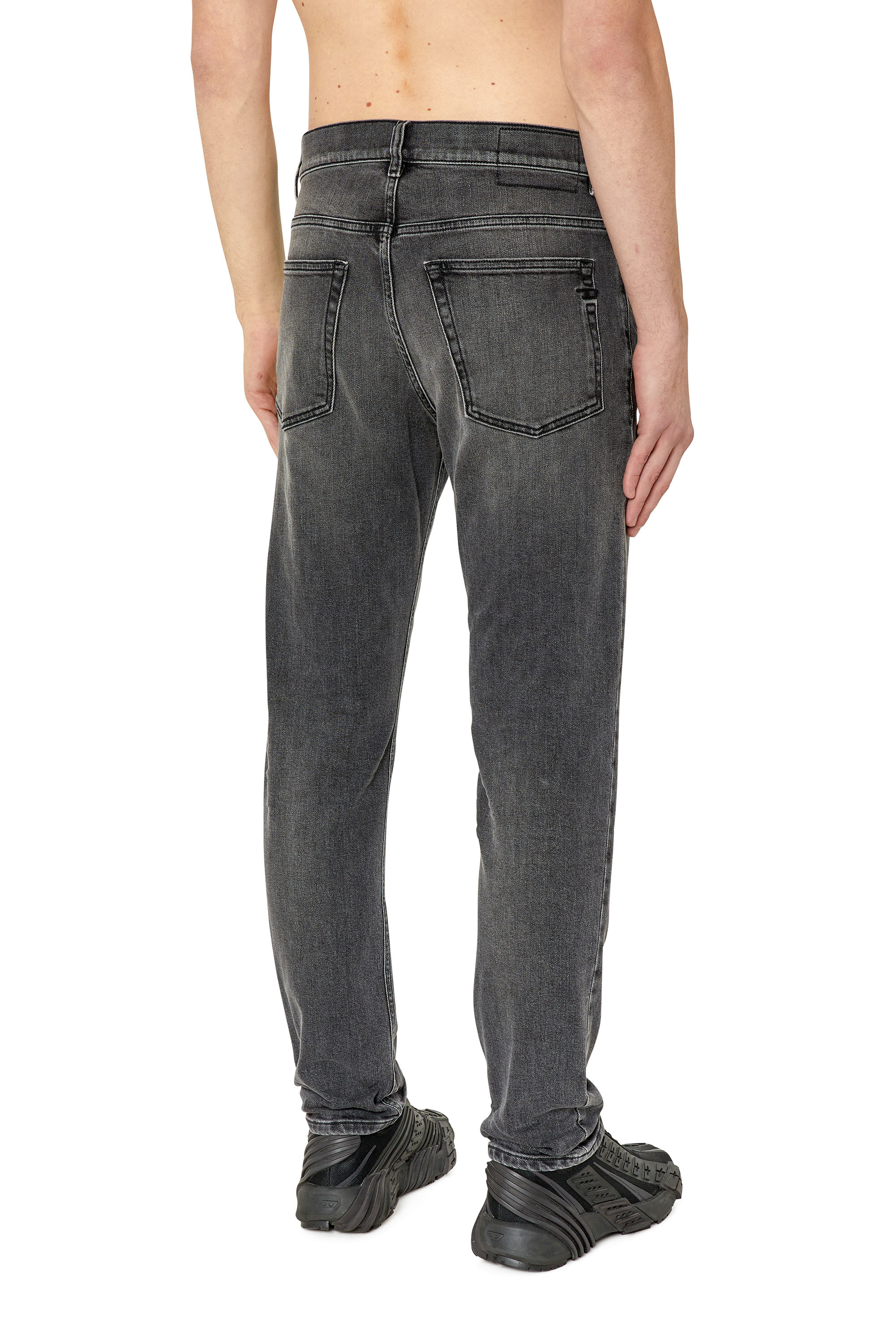 Diesel - 2006 D-Fining 09E94 Tapered Jeans, Gris - Image 2