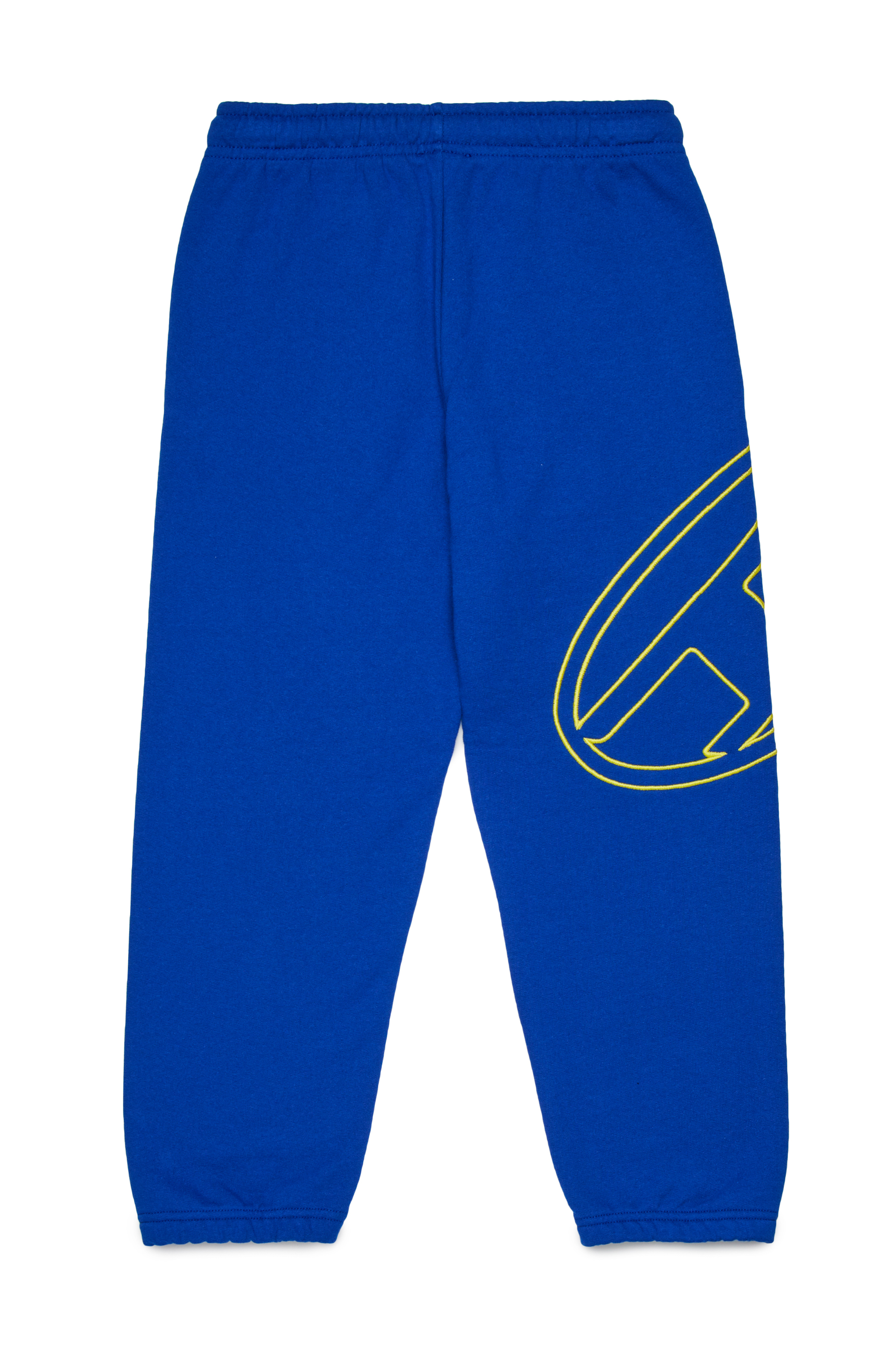 Diesel - PMARKYMEGOVALD, Man's Sweatpants with mega Oval D embroidery in Blue - 2