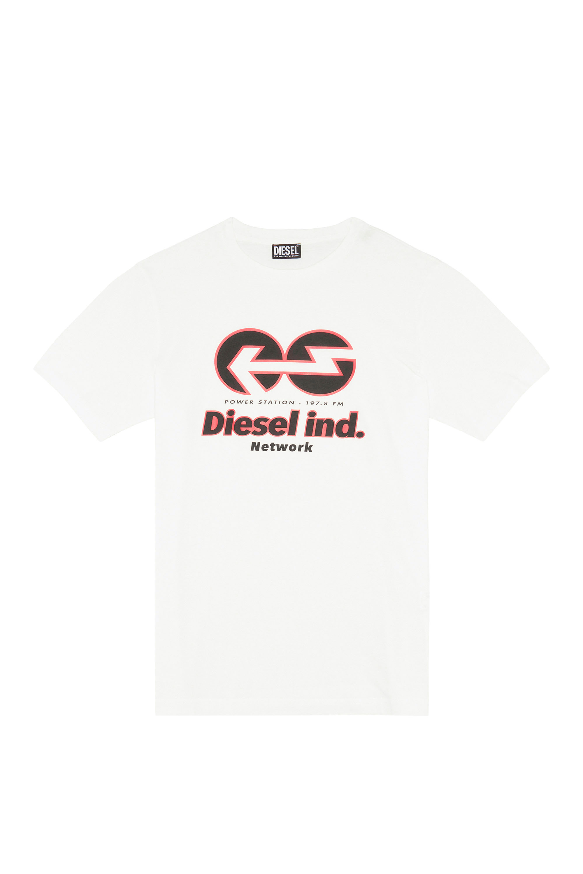 Diesel - T-JUST-E18, Blanc - Image 3