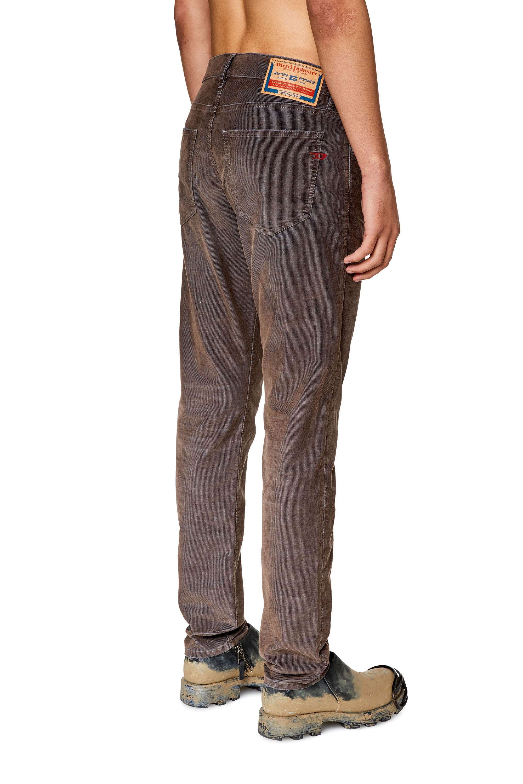 Diesel - Slim Jeans 2019 D-Strukt 003GJ, Noir/Gris foncé - Image 3