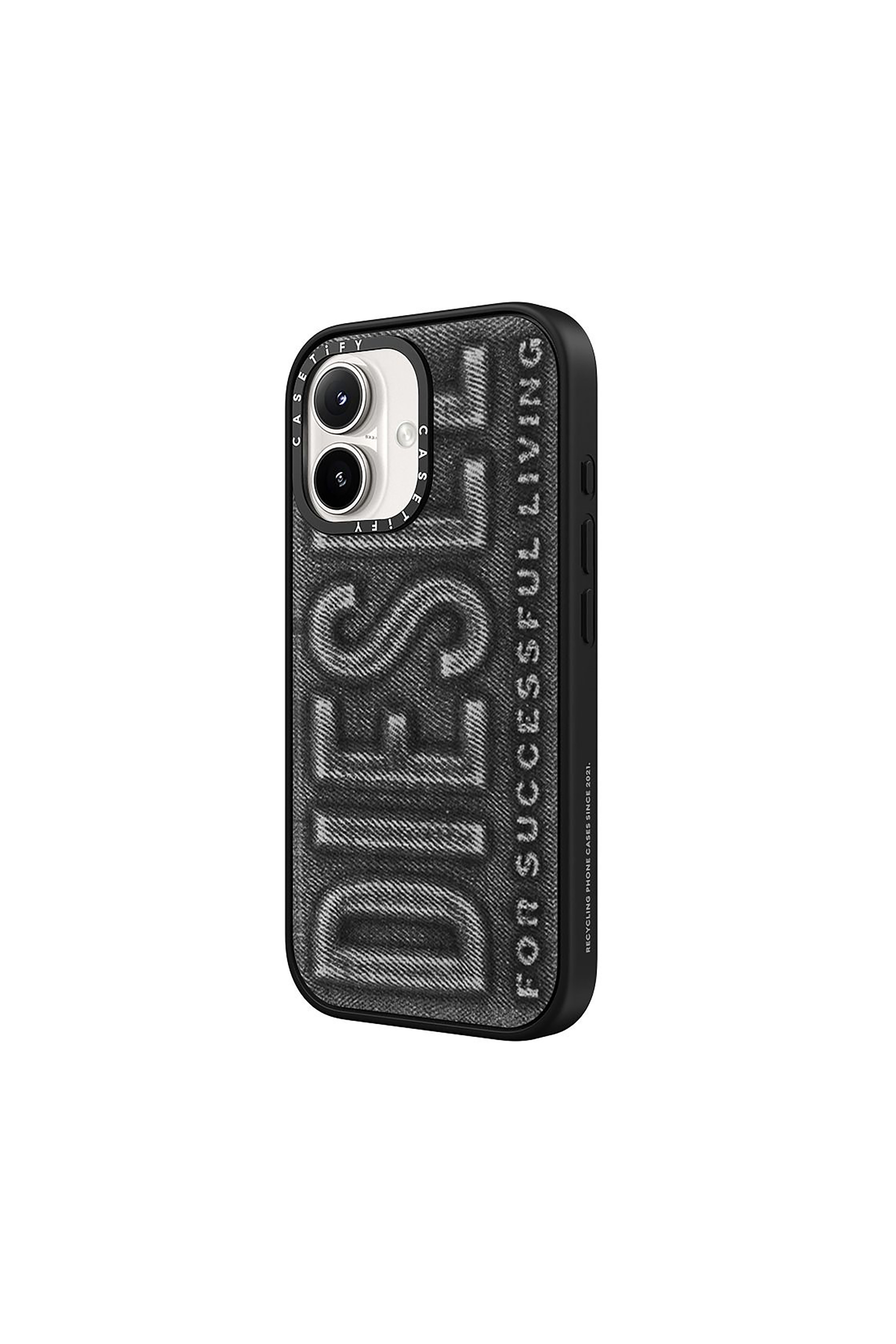 Diesel - 60562 MOULDED CASE, Coque Biscotto impact pour iPhone 16 Mixte in Noir - 2