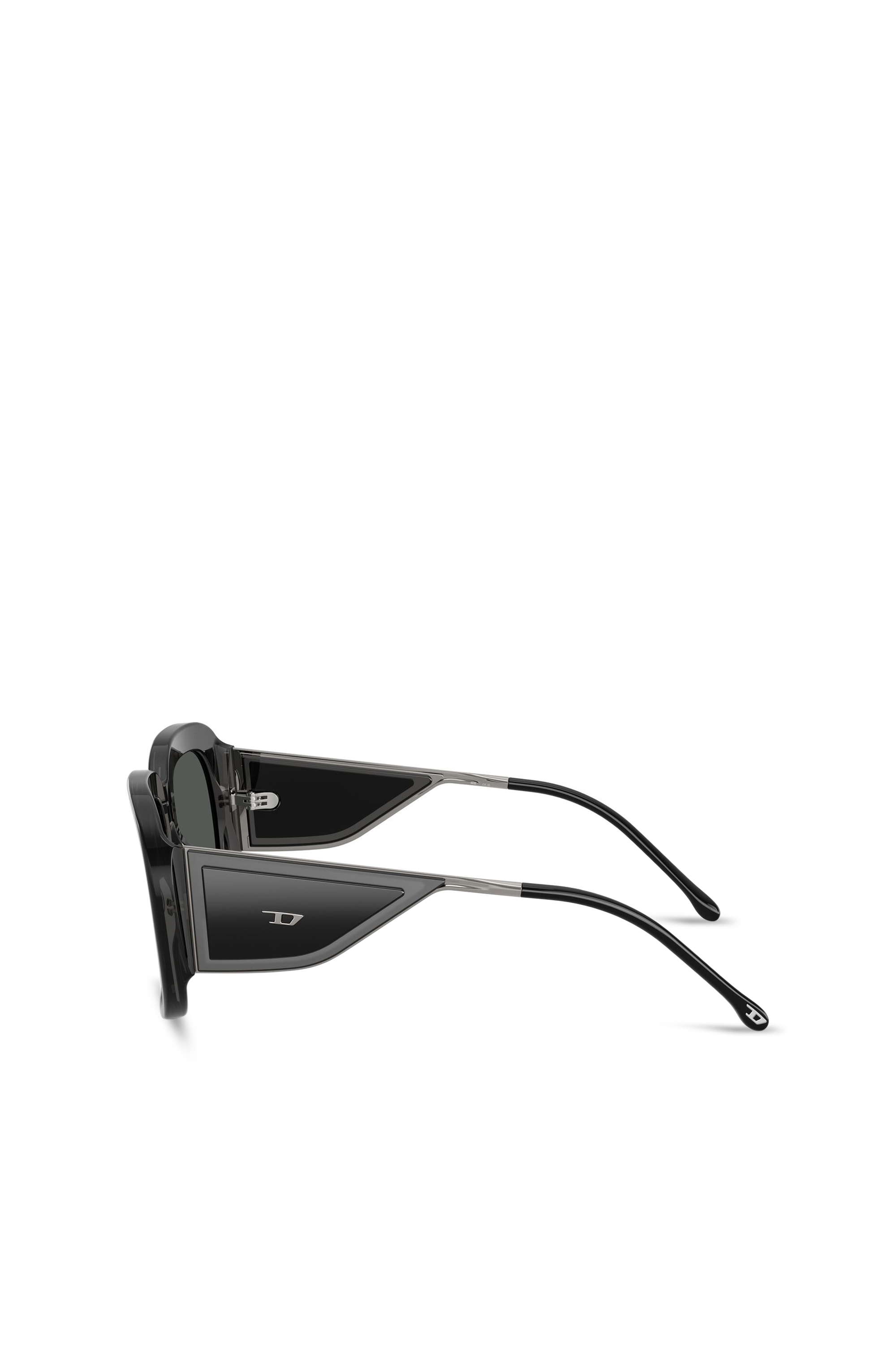 Diesel - 0DL2015U, Lunettes de soleil carr&eacute;es Mixte in Noir - 5