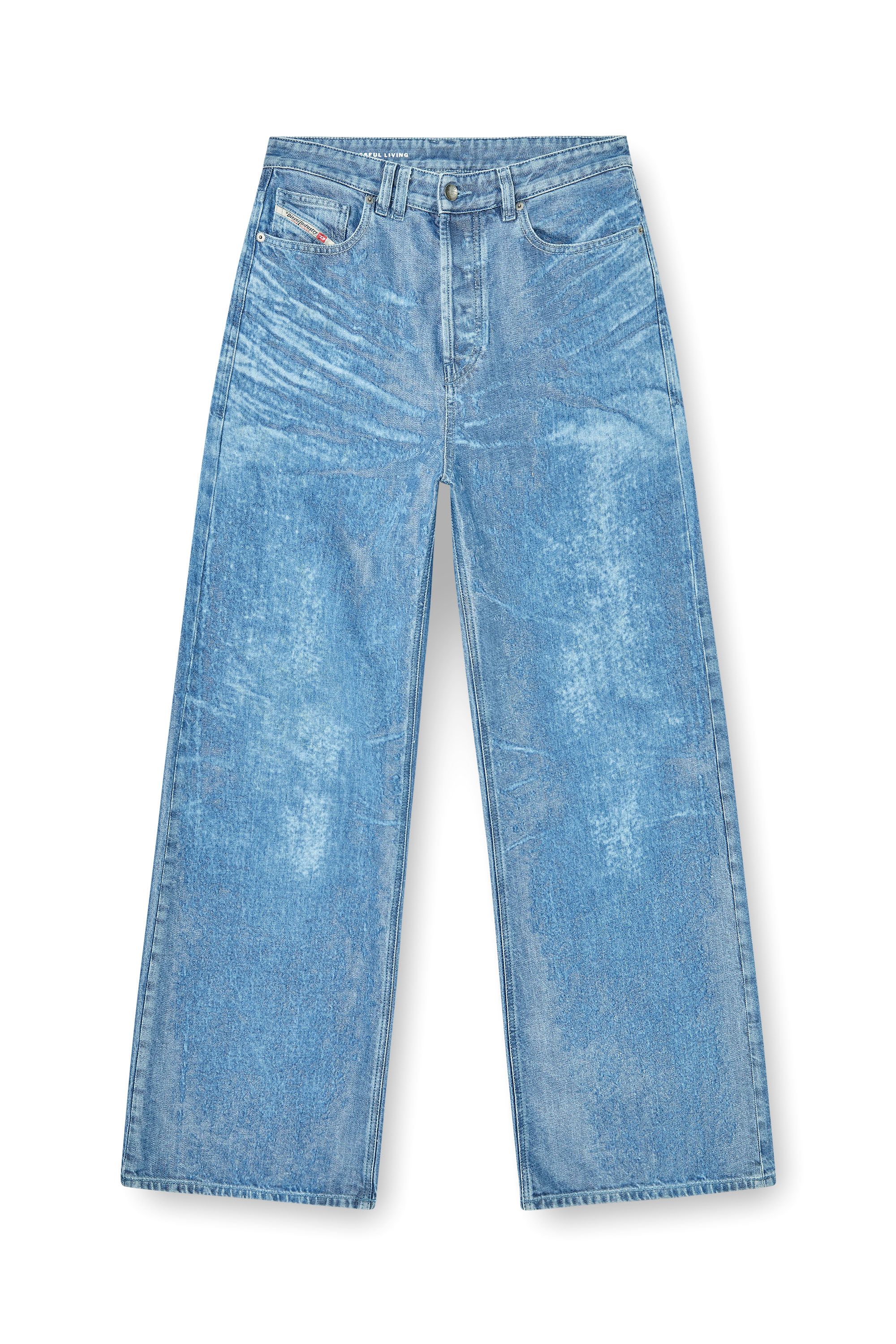 Diesel - Relaxed Jeans 1996 D-Sire 09P23 Femme, Bleu Clair - Image 2